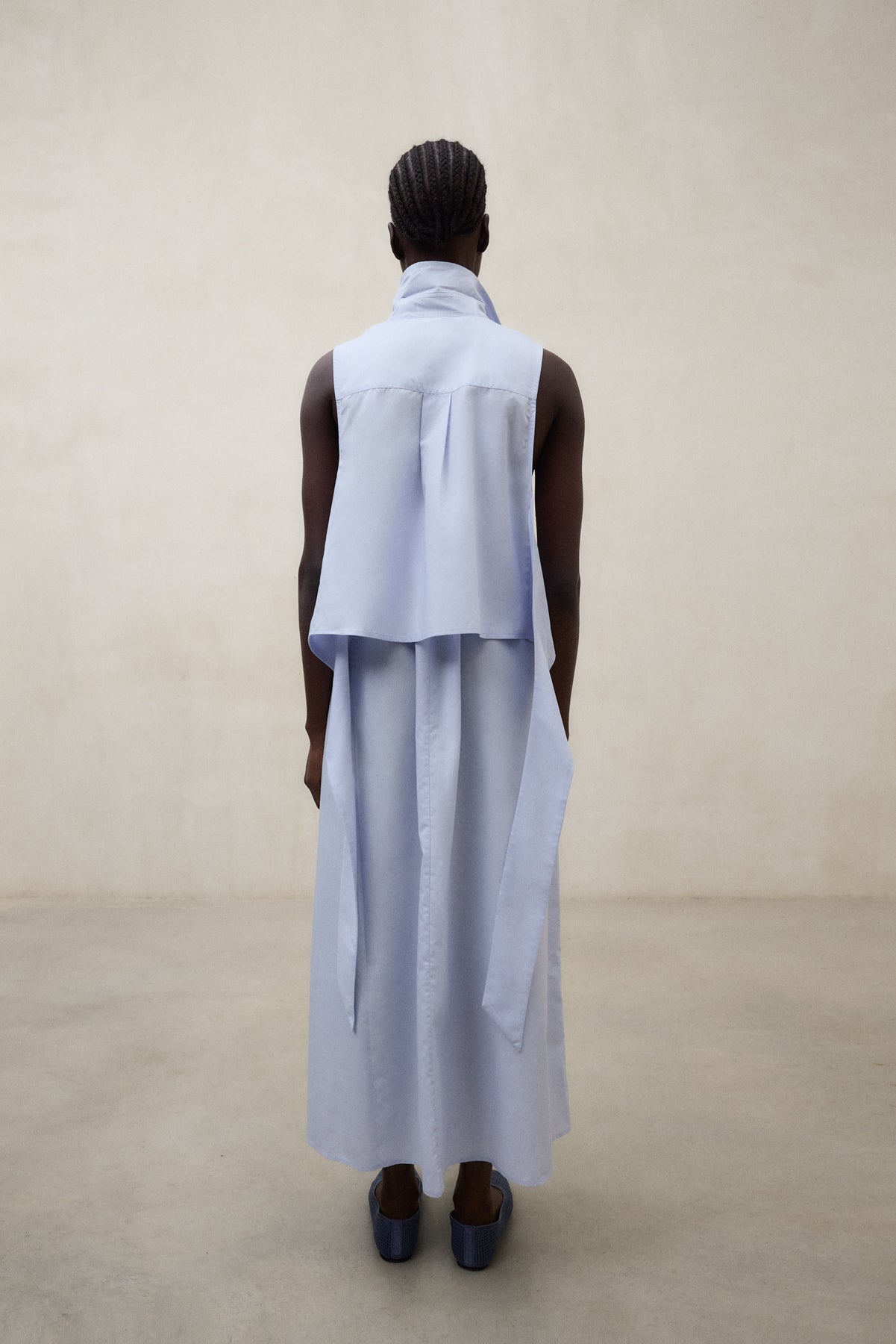 KLEID CHIARA HELLBLAU