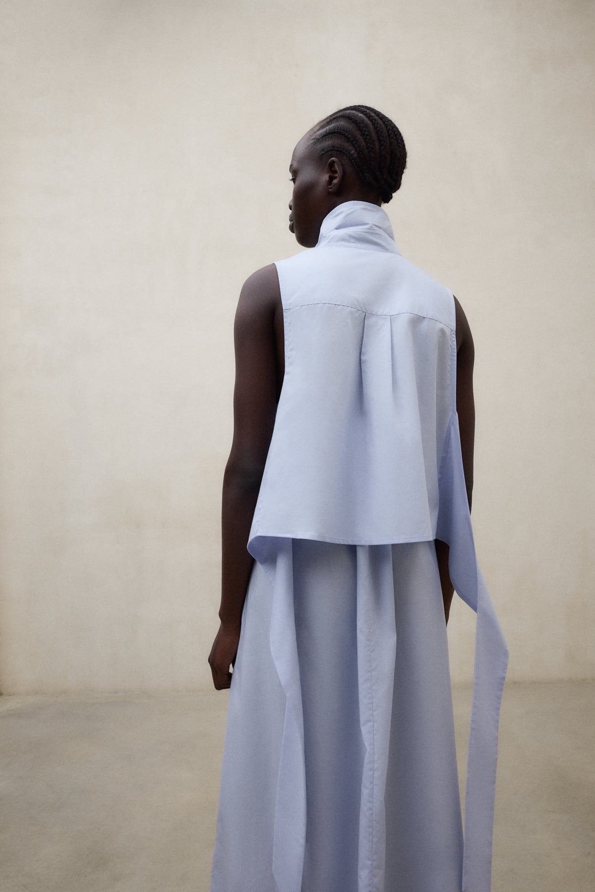 KLEID CHIARA HELLBLAU