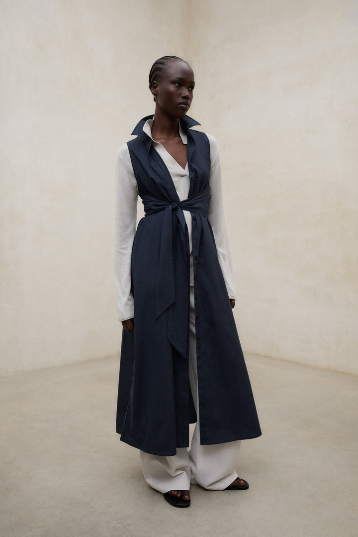 KLEID CHIARA MARINEBLAU