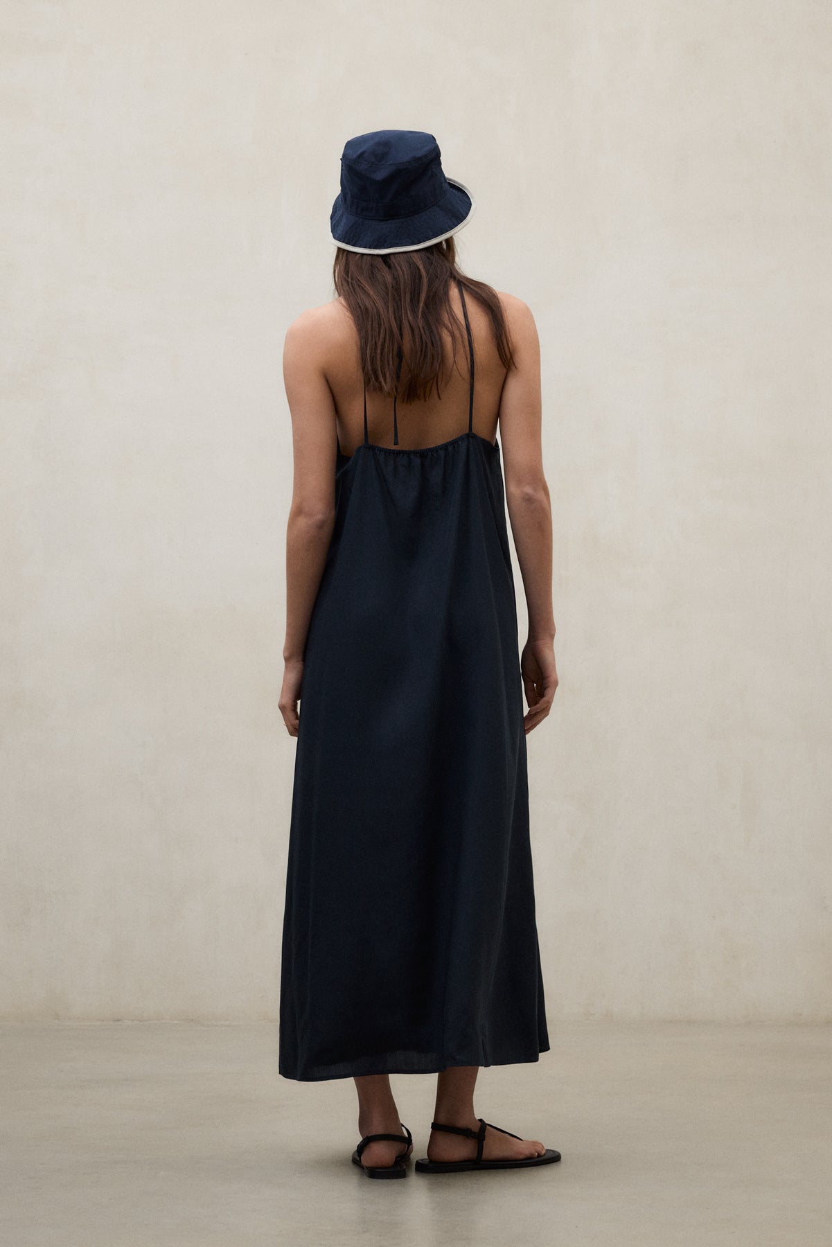 KLEID CROME MARINEBLAU