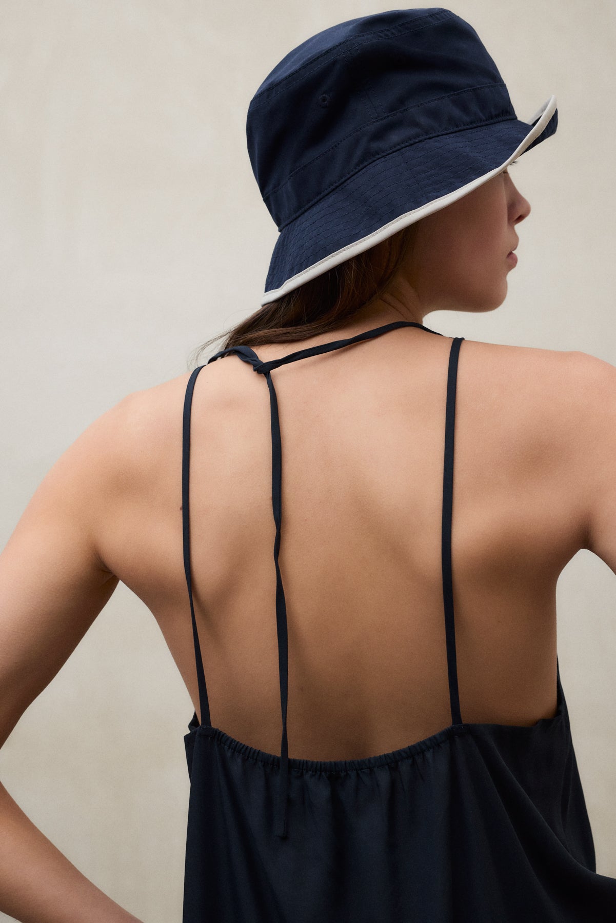 KLEID CROME MARINEBLAU