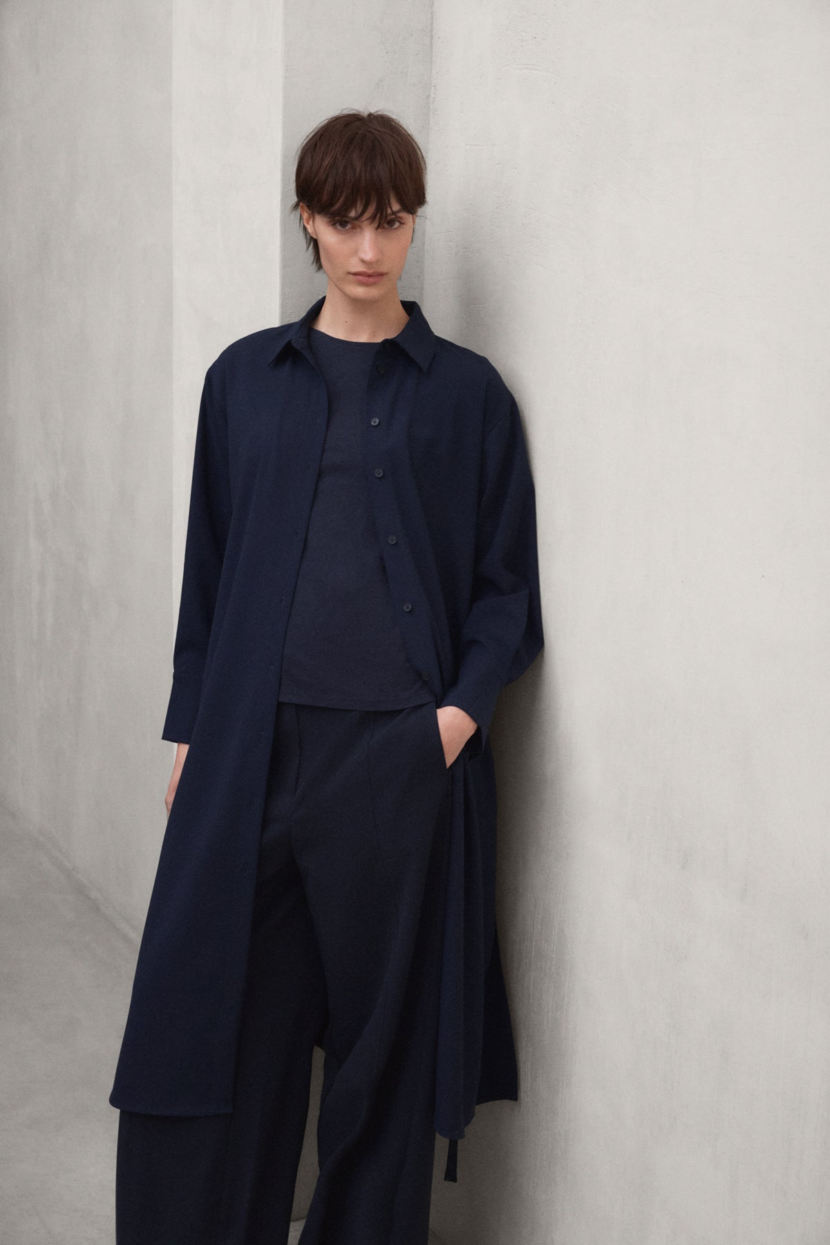 KAORI NAVY BLUE DRESS