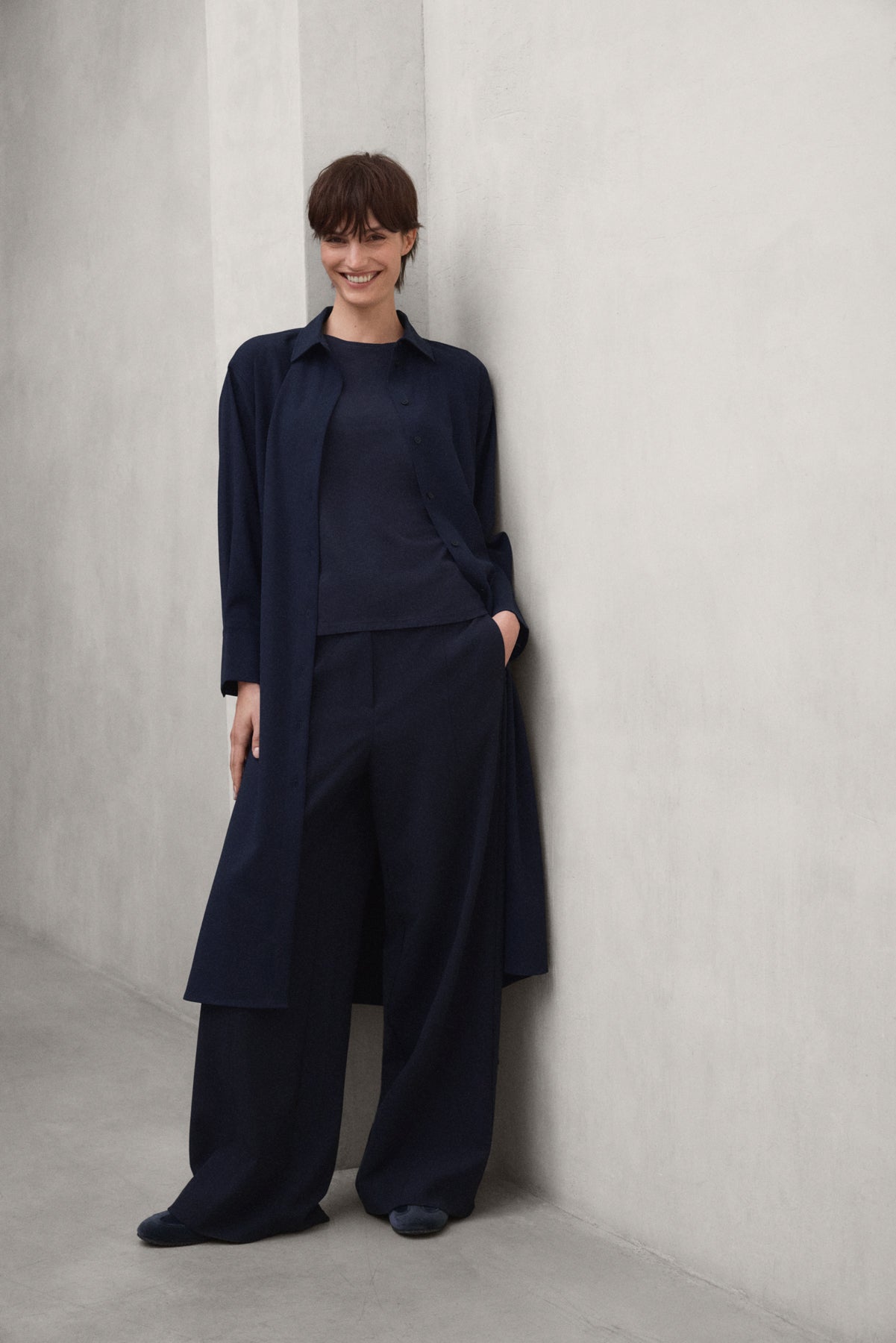 KAORI NAVY BLUE DRESS