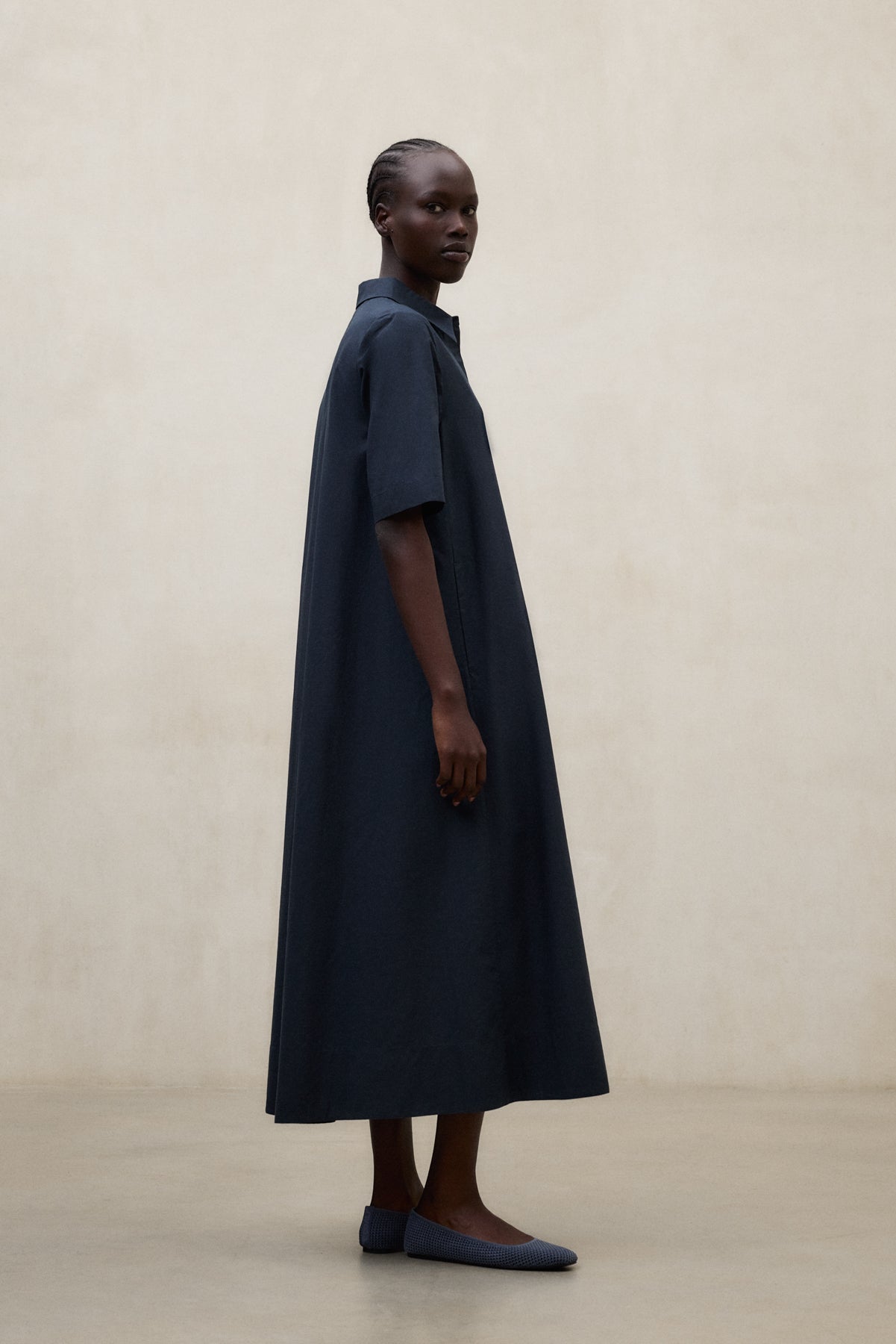 NAVY BLUE MARTINA DRESS