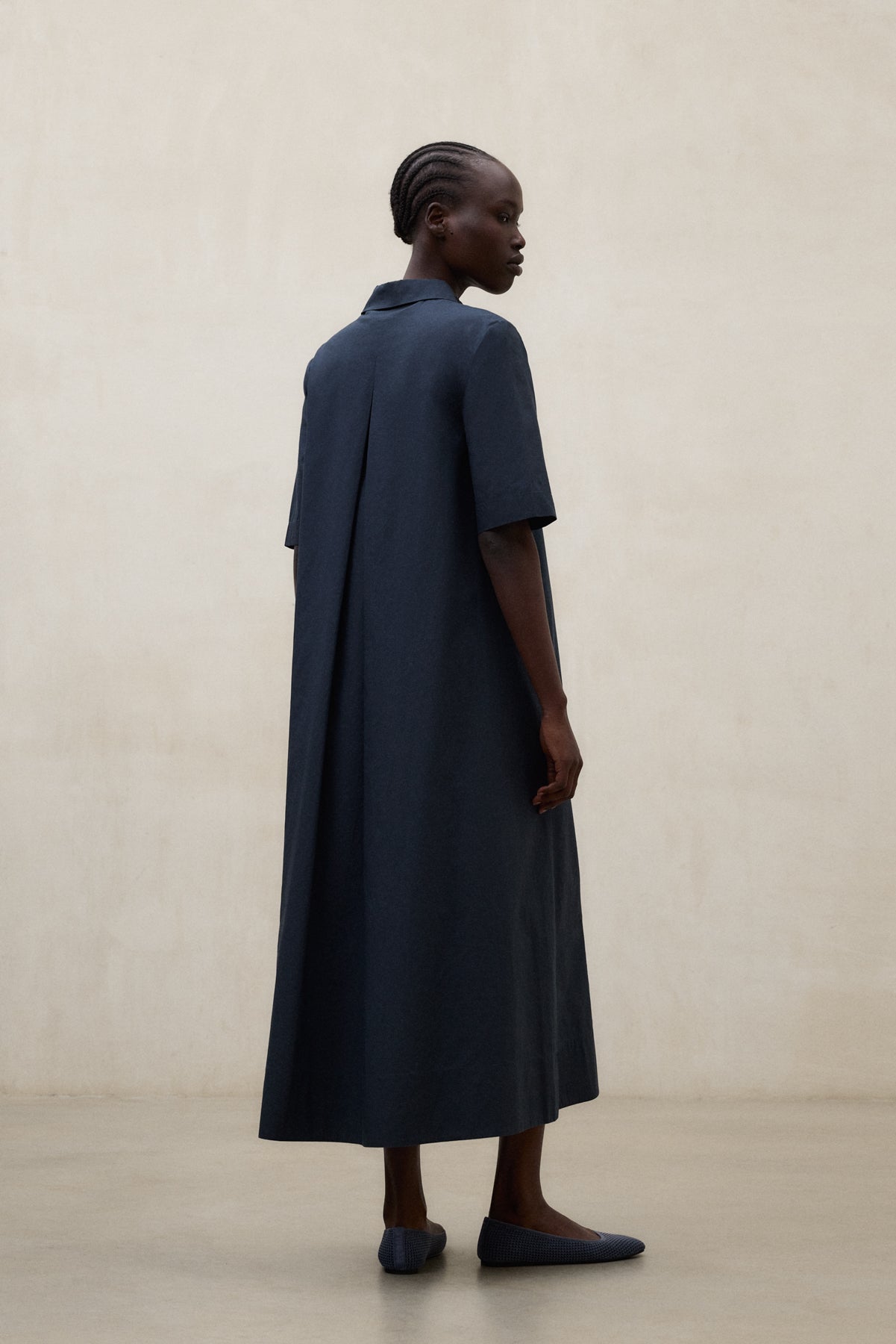 NAVY BLUE MARTINA DRESS