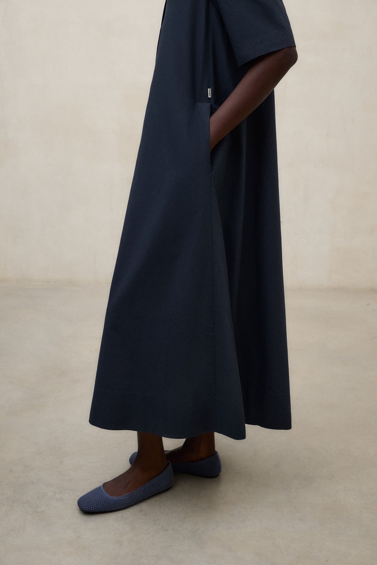 NAVY BLUE MARTINA DRESS