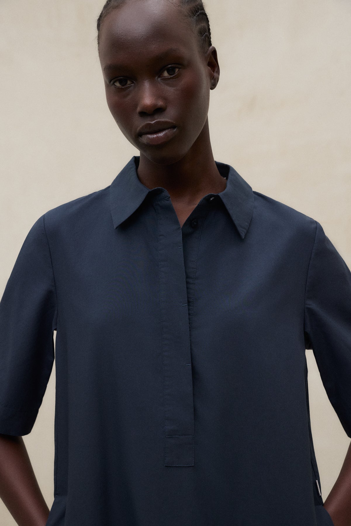 NAVY BLUE MARTINA DRESS