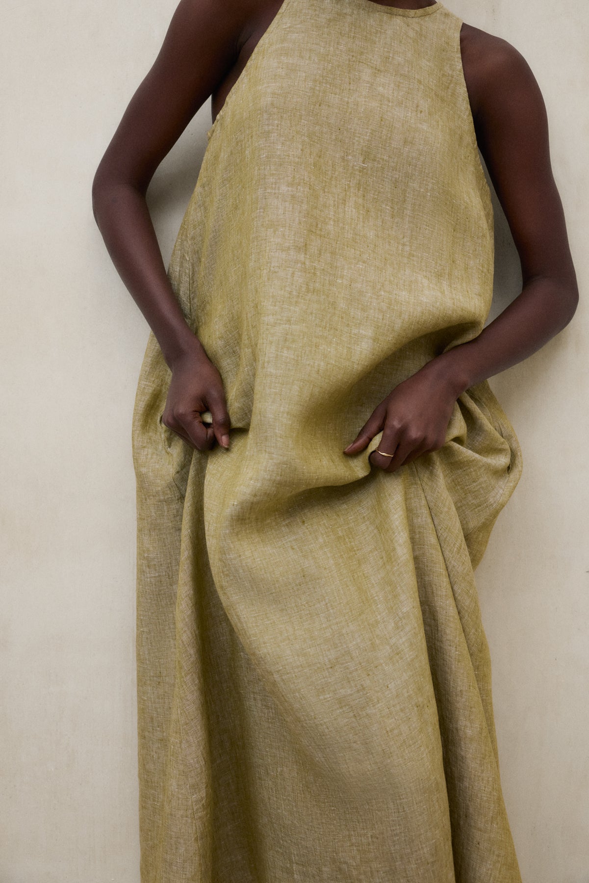 UKARA DRESS GREEN