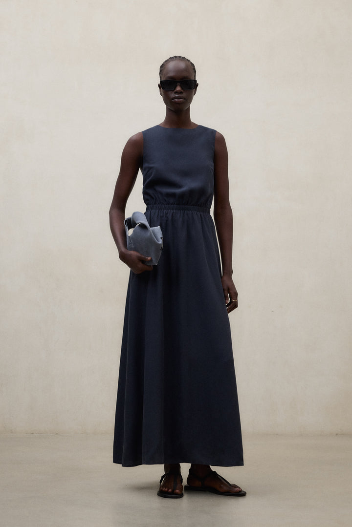 KLEID VITTORIA MARINEBLAU