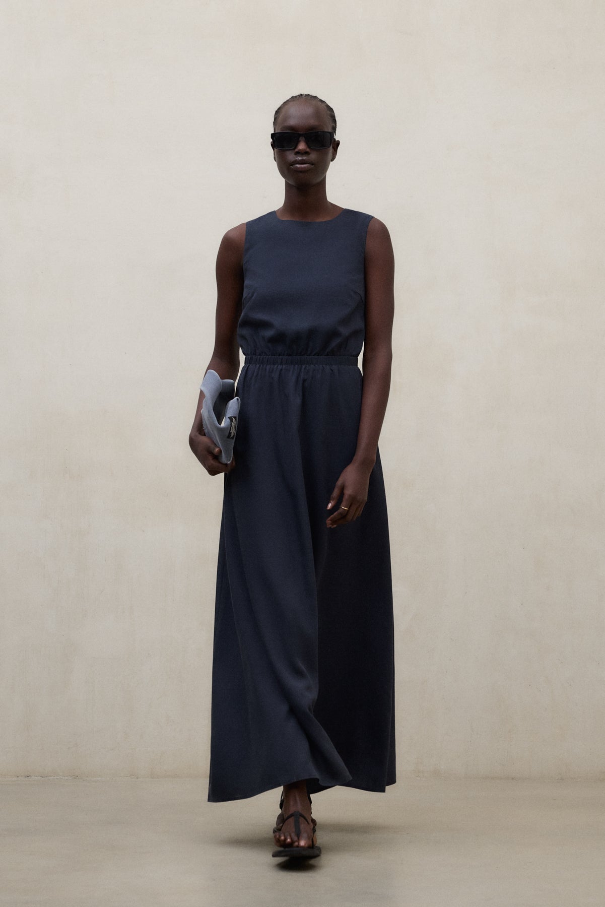 KLEID VITTORIA MARINEBLAU