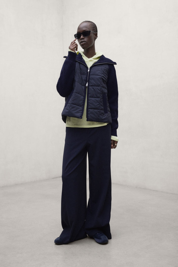 NAVY BLUE DANIELA HYBRID JACKET