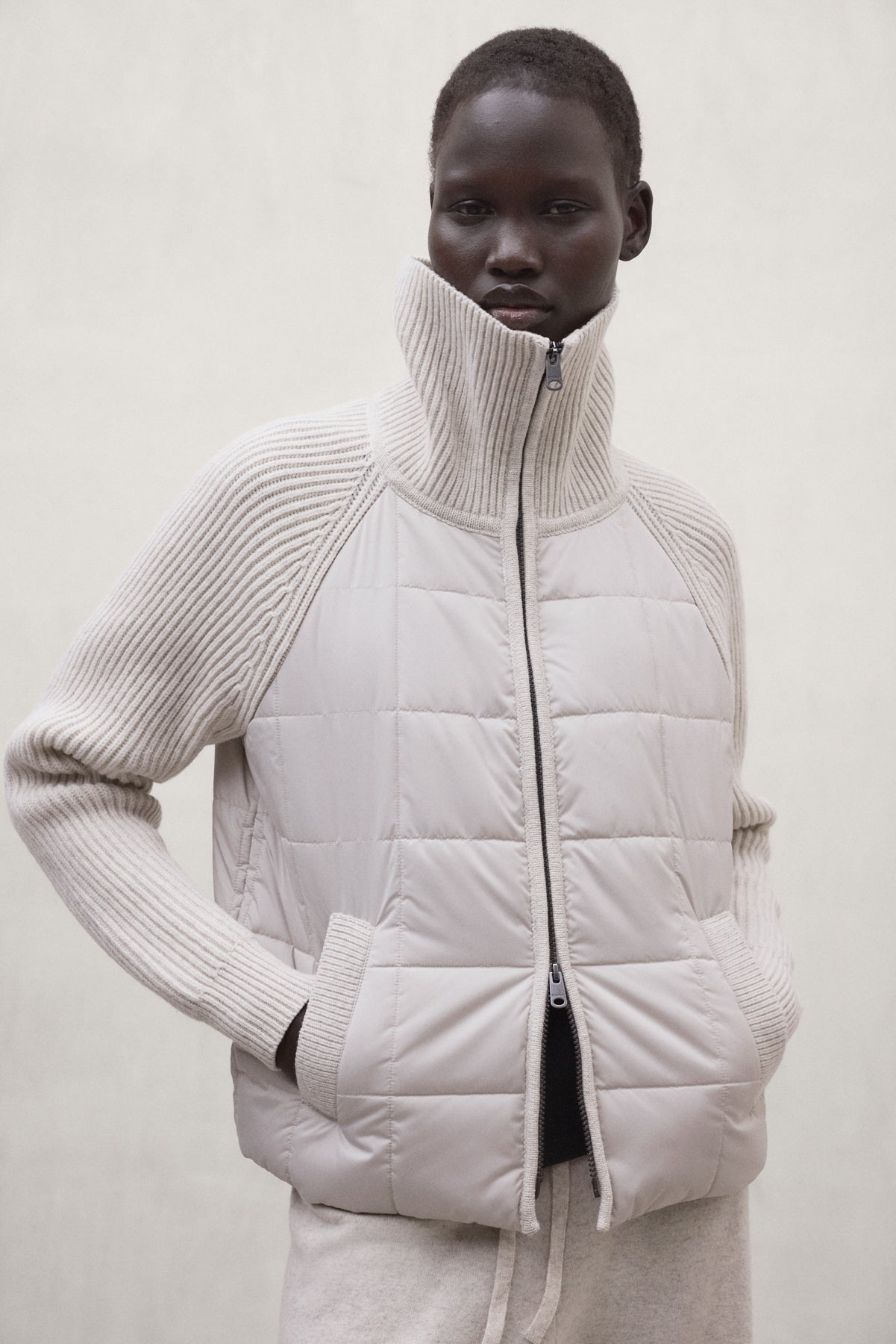 HYBRIDJACKE DANIELA BEIGE