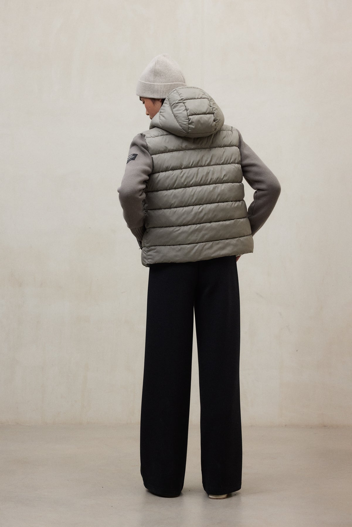 HOODED DENALI JACKET BEIGE