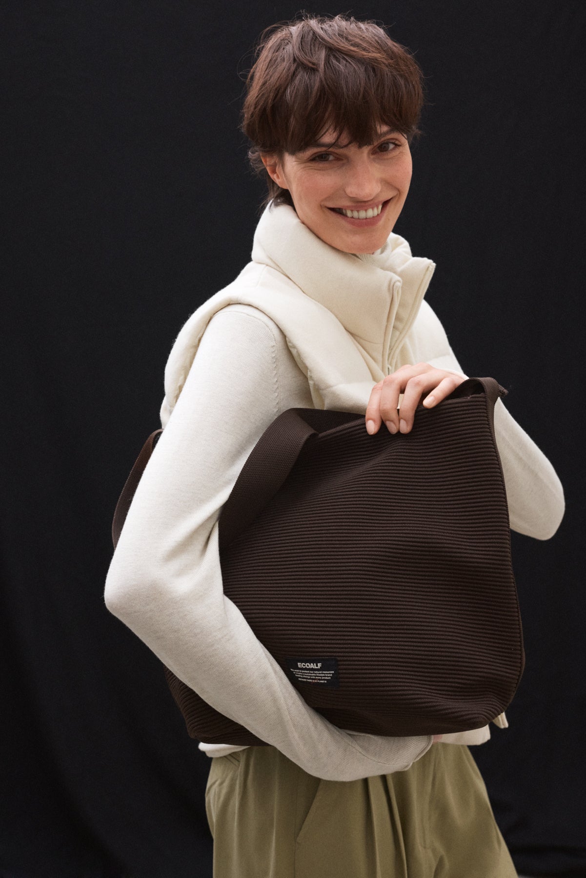 CHALECO HÍBRIDO REVERSIBLE SINTRE BLANCO