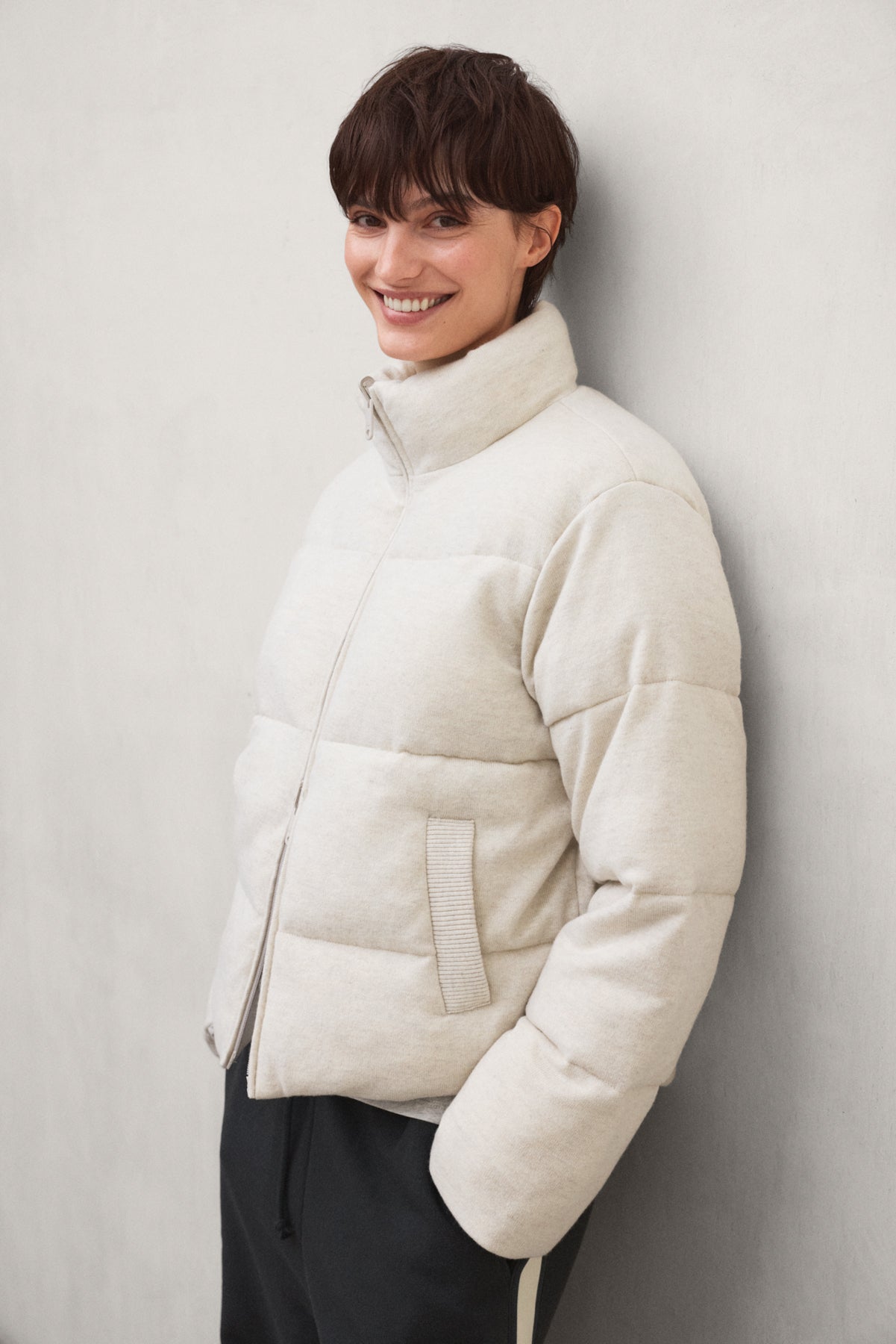 WENDE-HYBRIDJACKE SINTRE BEIGE