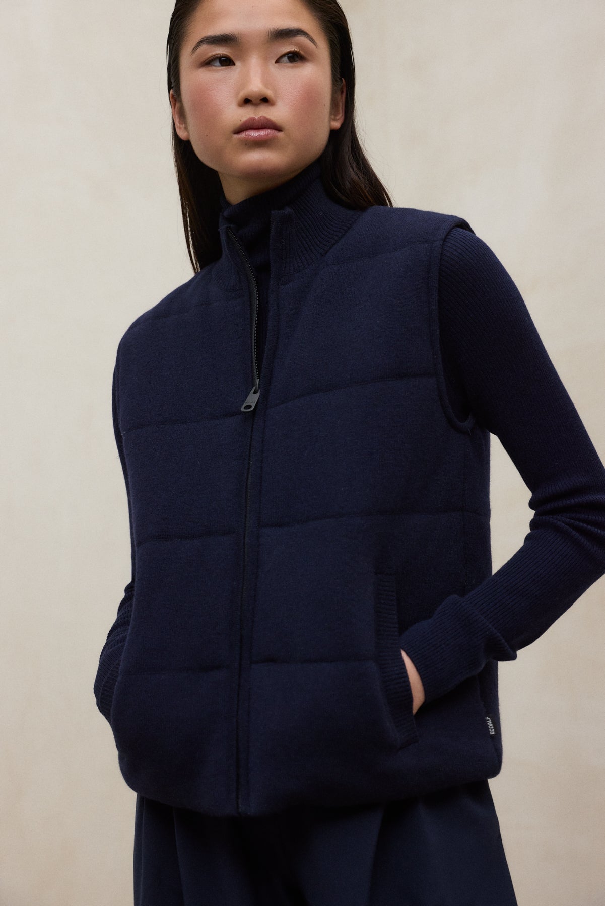 GILET STUART BLEU MARINE