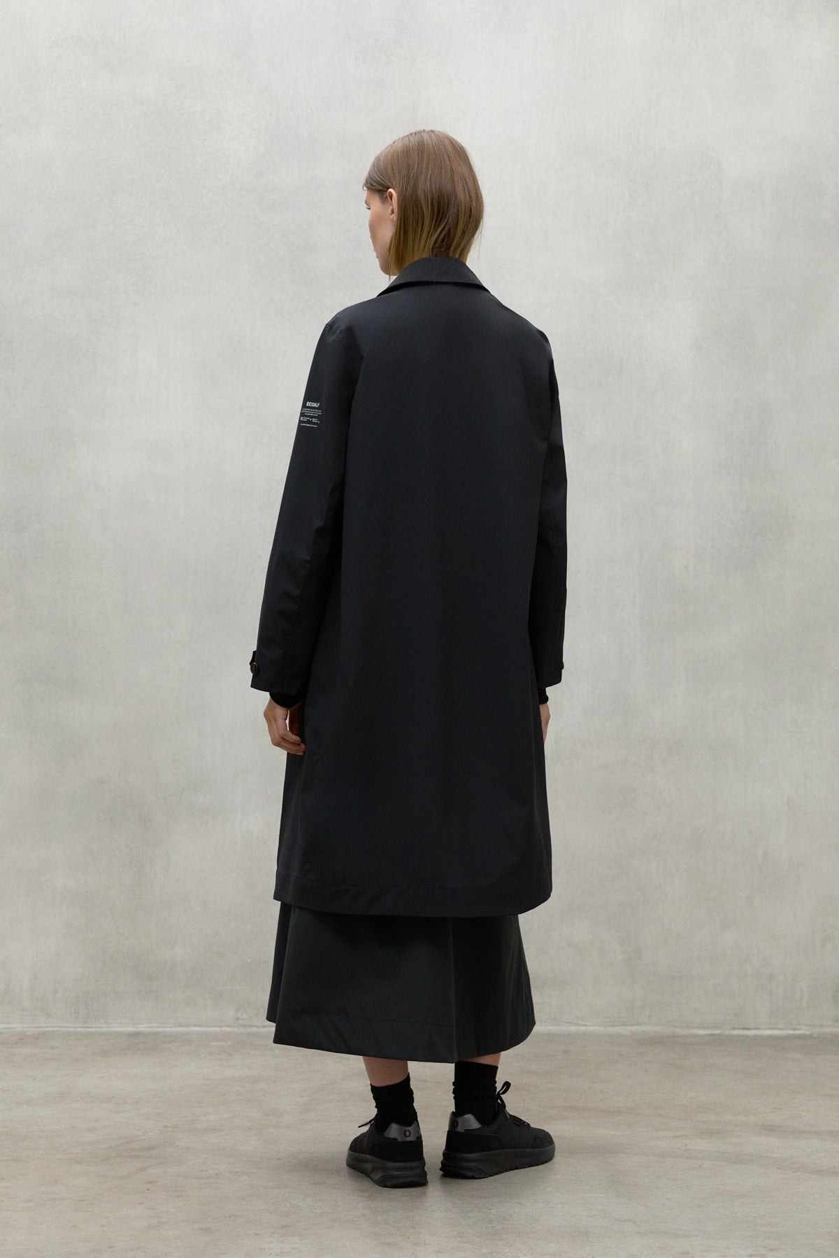 BLACK ALBERT COAT
