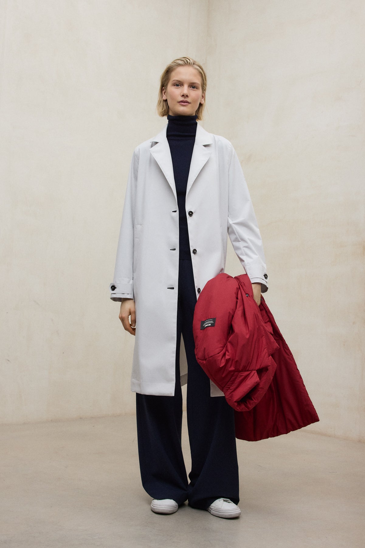 ABRIGO 3 EN 1 ALBERT GRIS CLARO