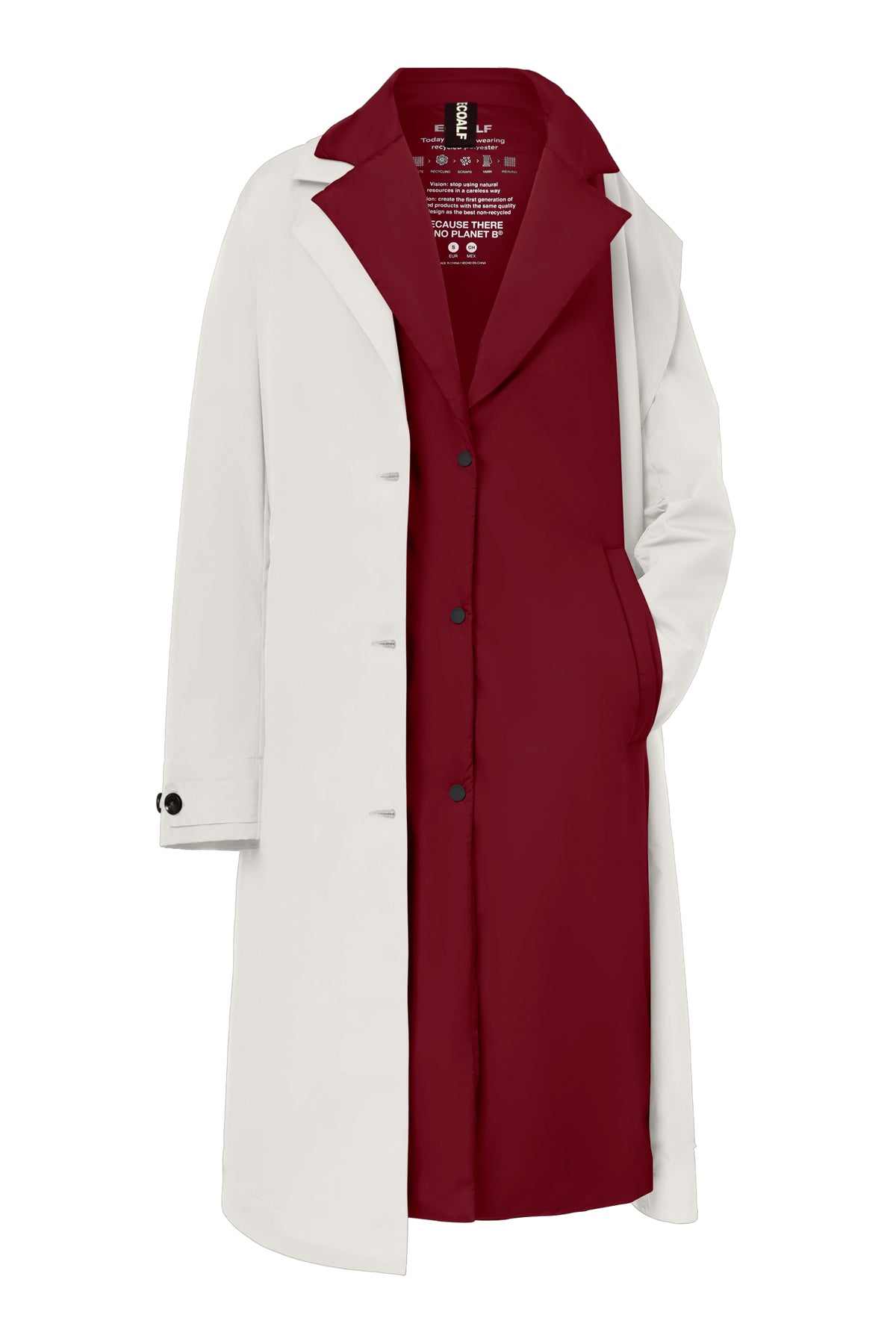 ABRIGO 3 EN 1 ALBERT GRIS CLARO