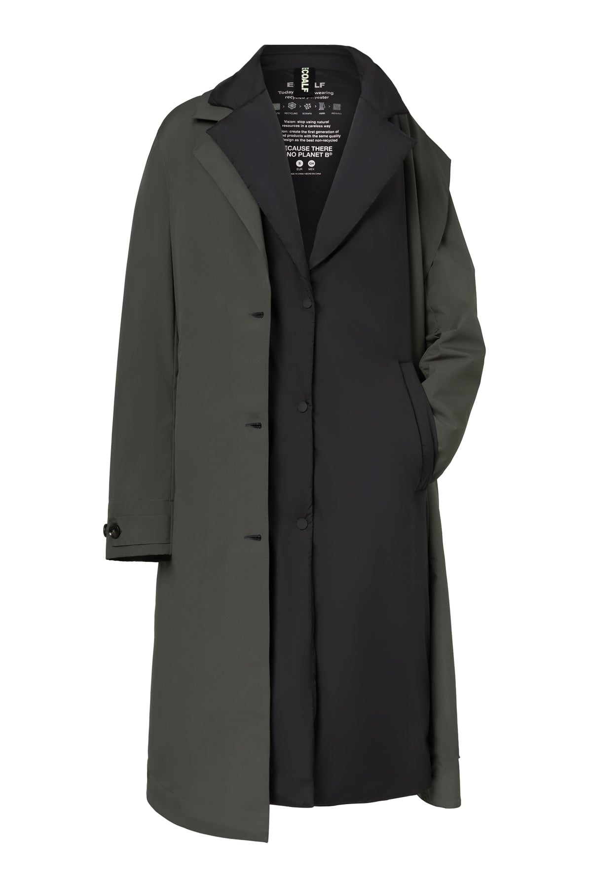 ABRIGO 3 EN 1 ALBERT VERDE