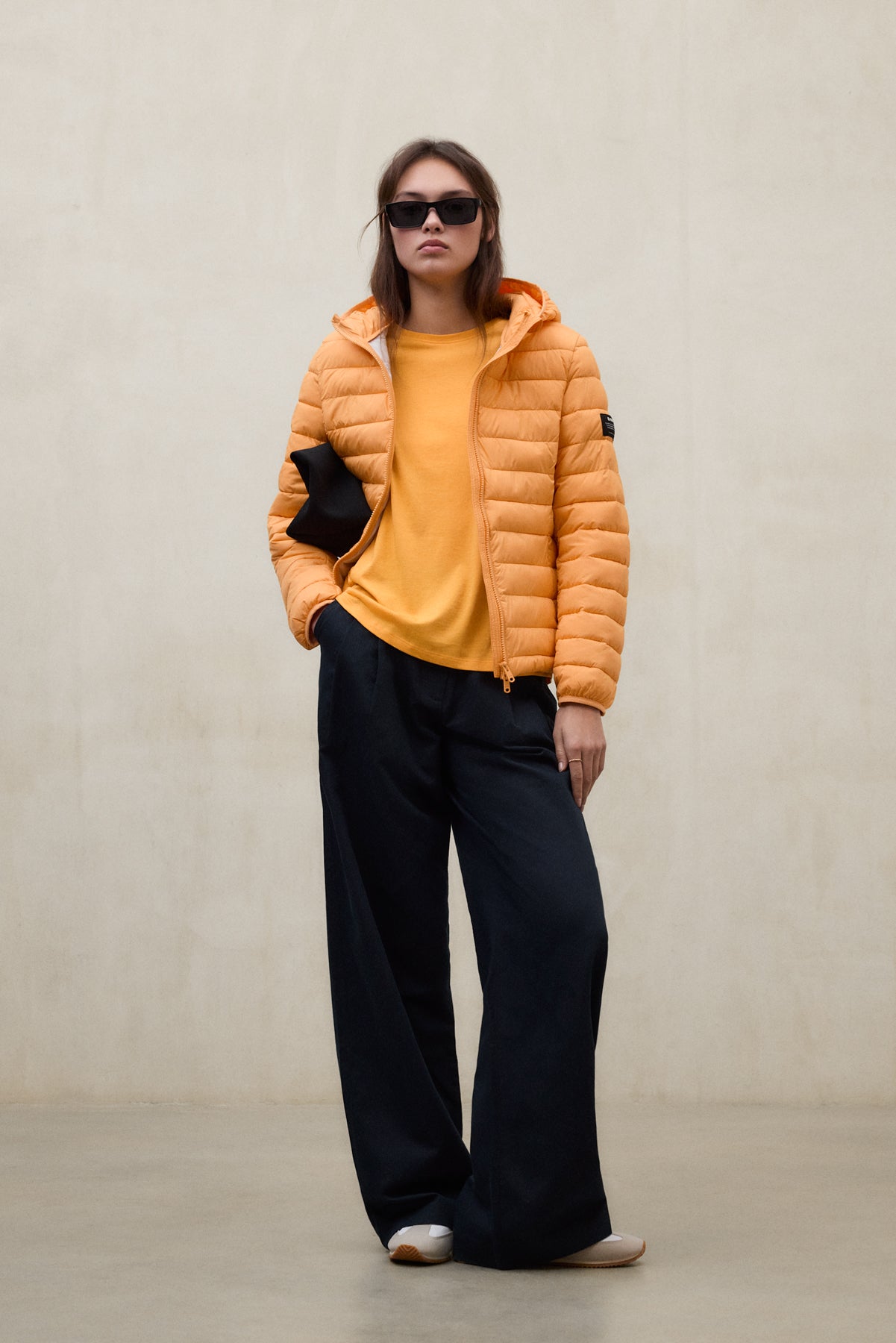 CHAQUETA ATLANTIC NARANJA