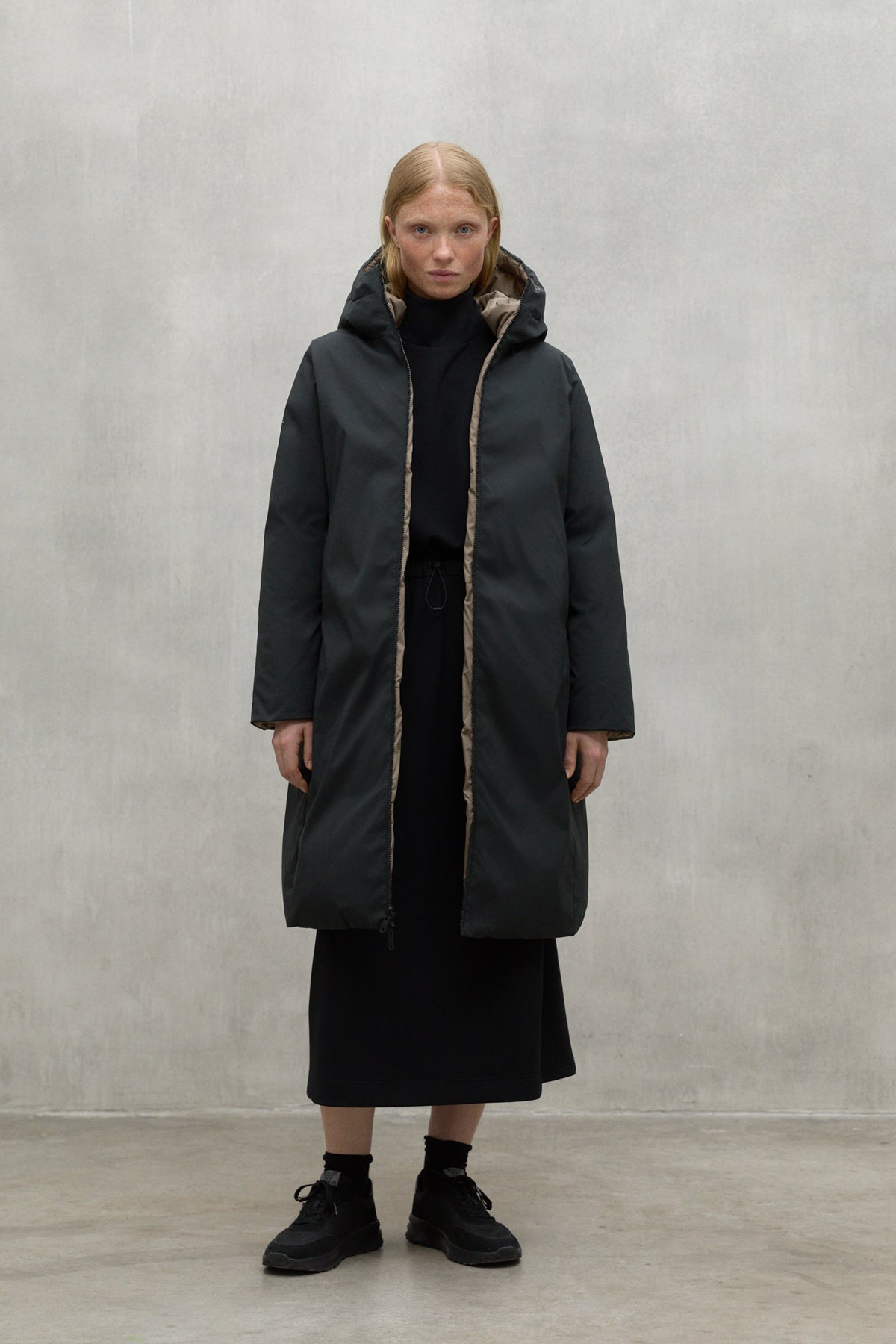 ABRIGO REVERSIBLE BARU NEGRO