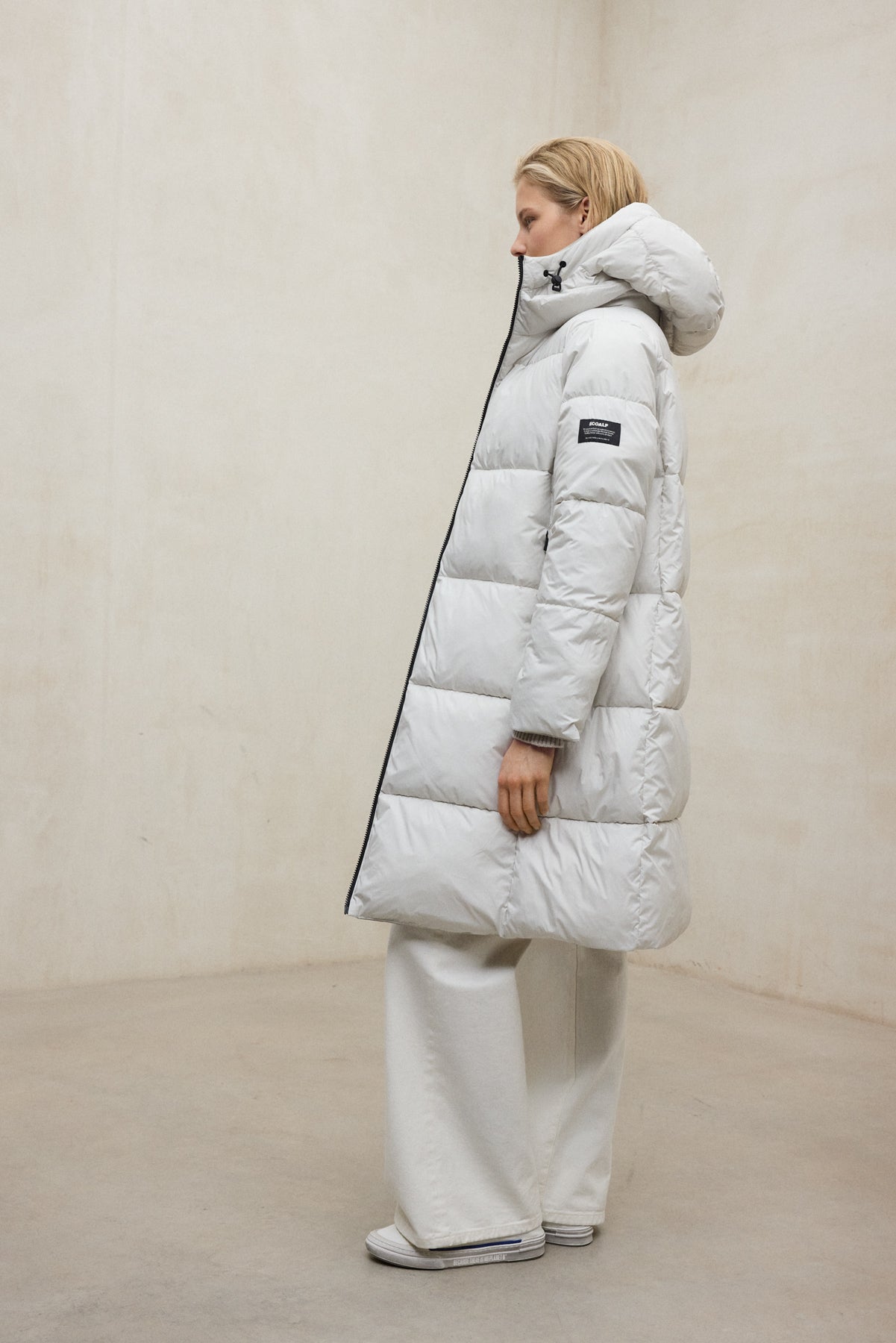 BEIGE REVERSIBLE BARU COAT