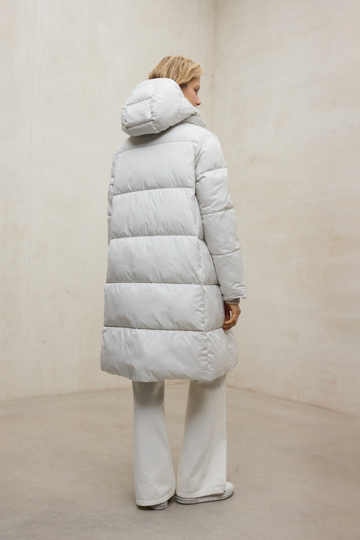 BEIGE REVERSIBLE BARU COAT