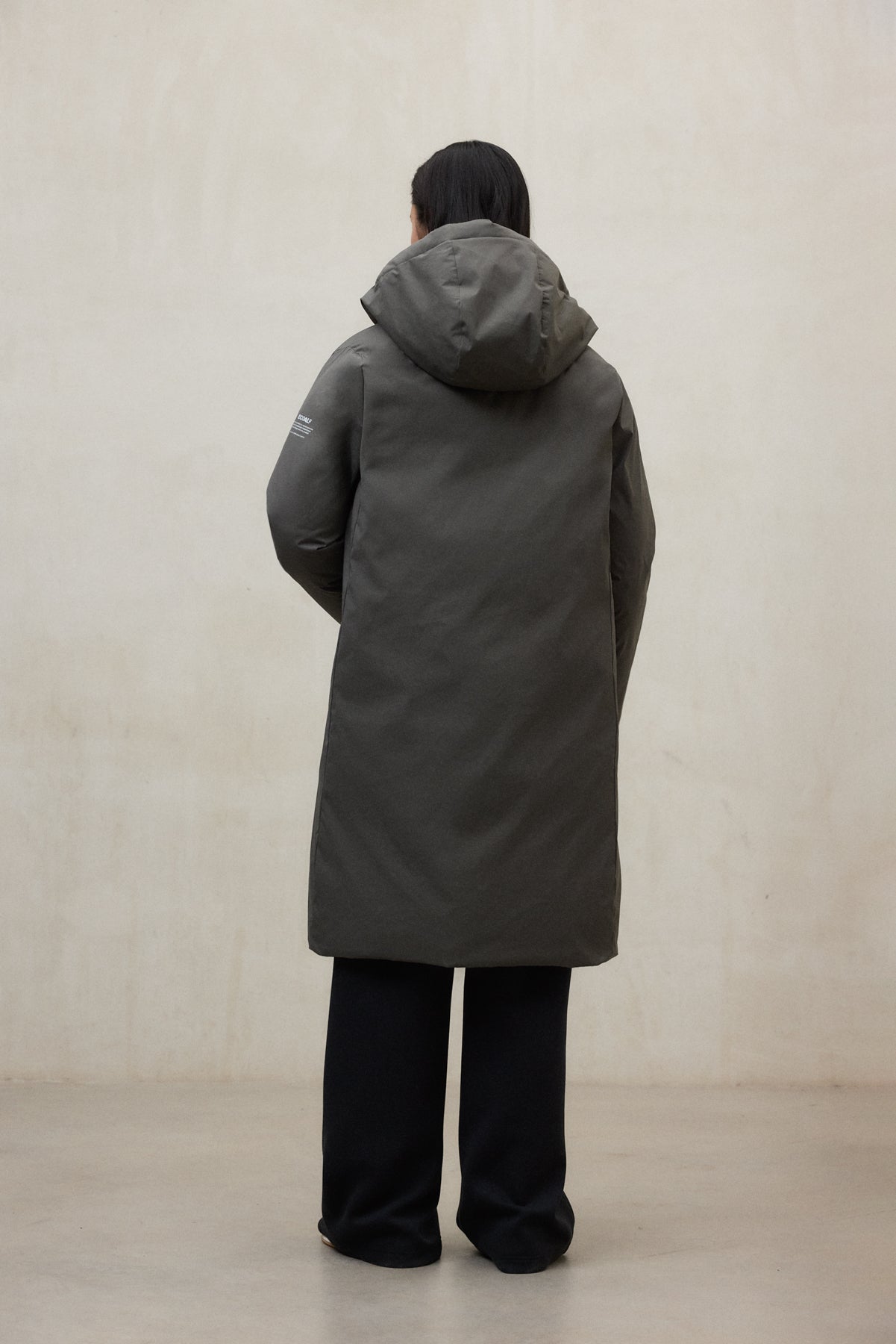 GREEN REVERSIBLE BARU COAT