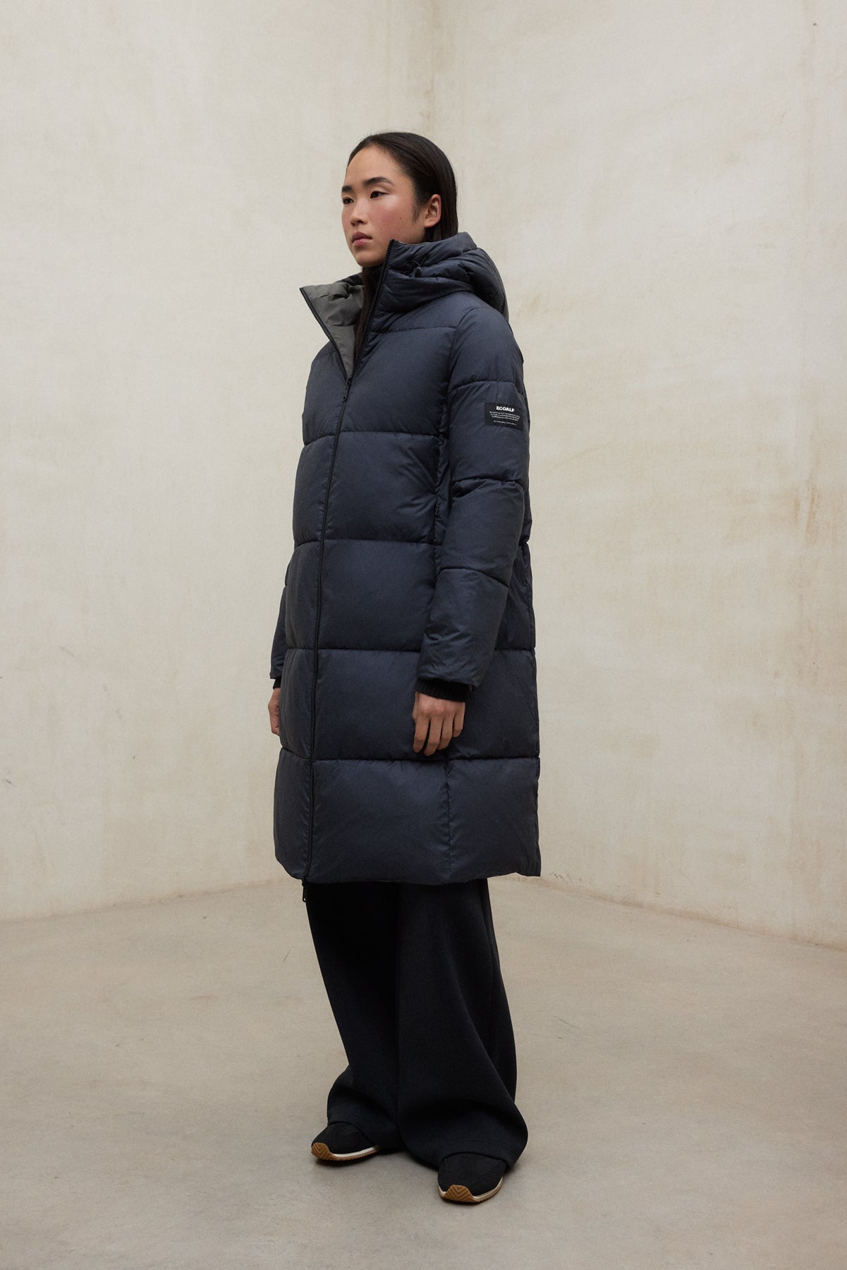 GREEN REVERSIBLE BARU COAT