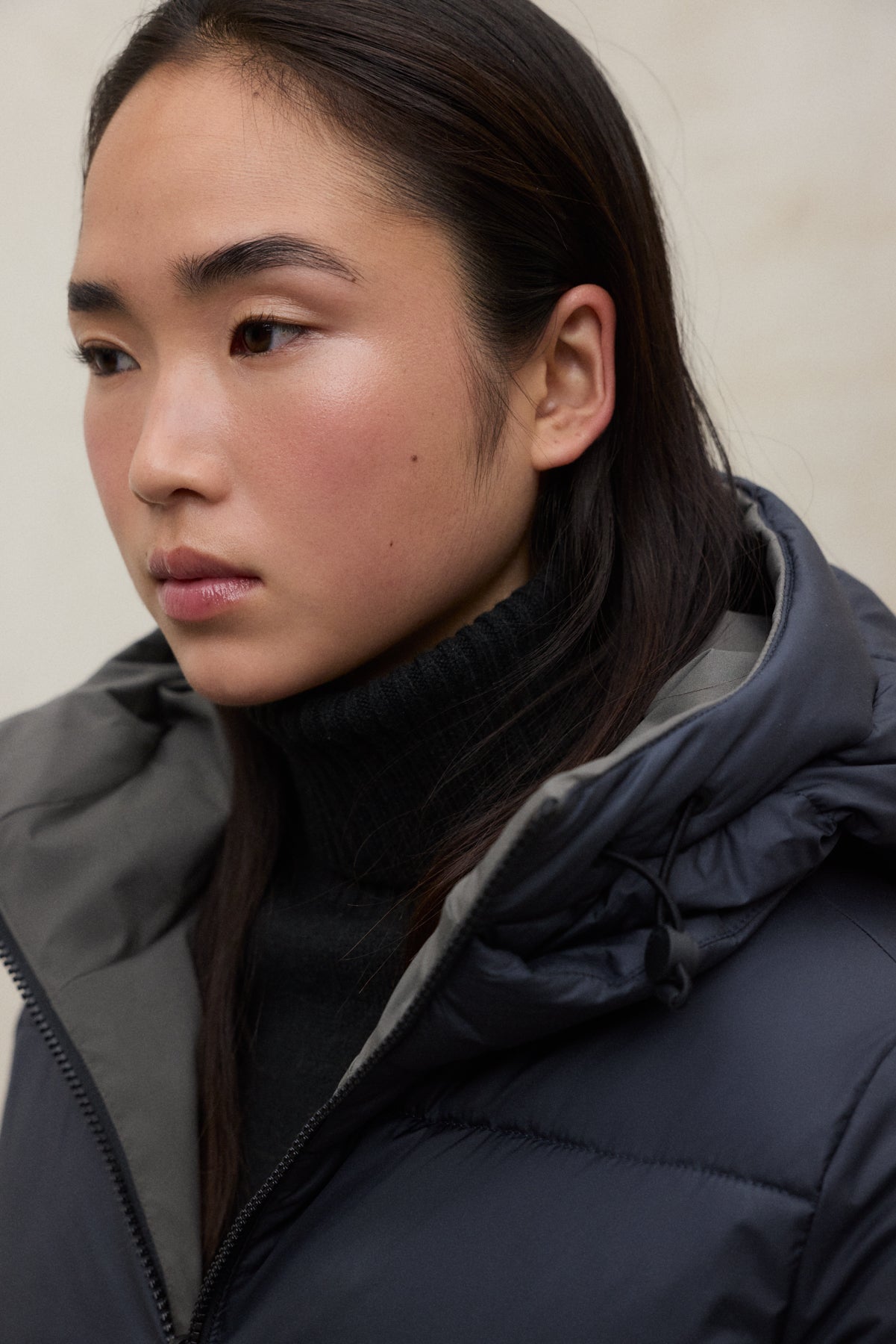 GREEN REVERSIBLE BARU COAT