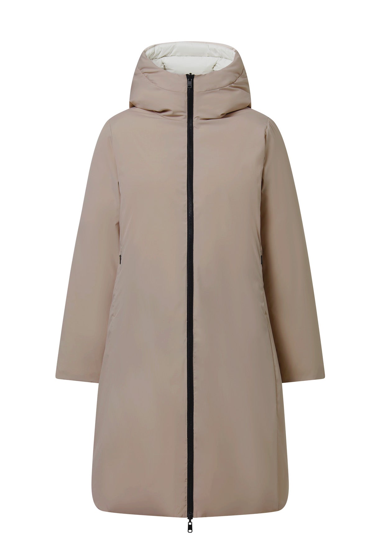 BEIGE REVERSIBLE BARU COAT