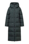 DARK GREEN BINAIA COAT