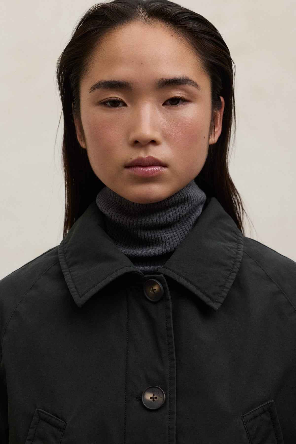 CHAQUETA BORNAS VERDE OSCURA