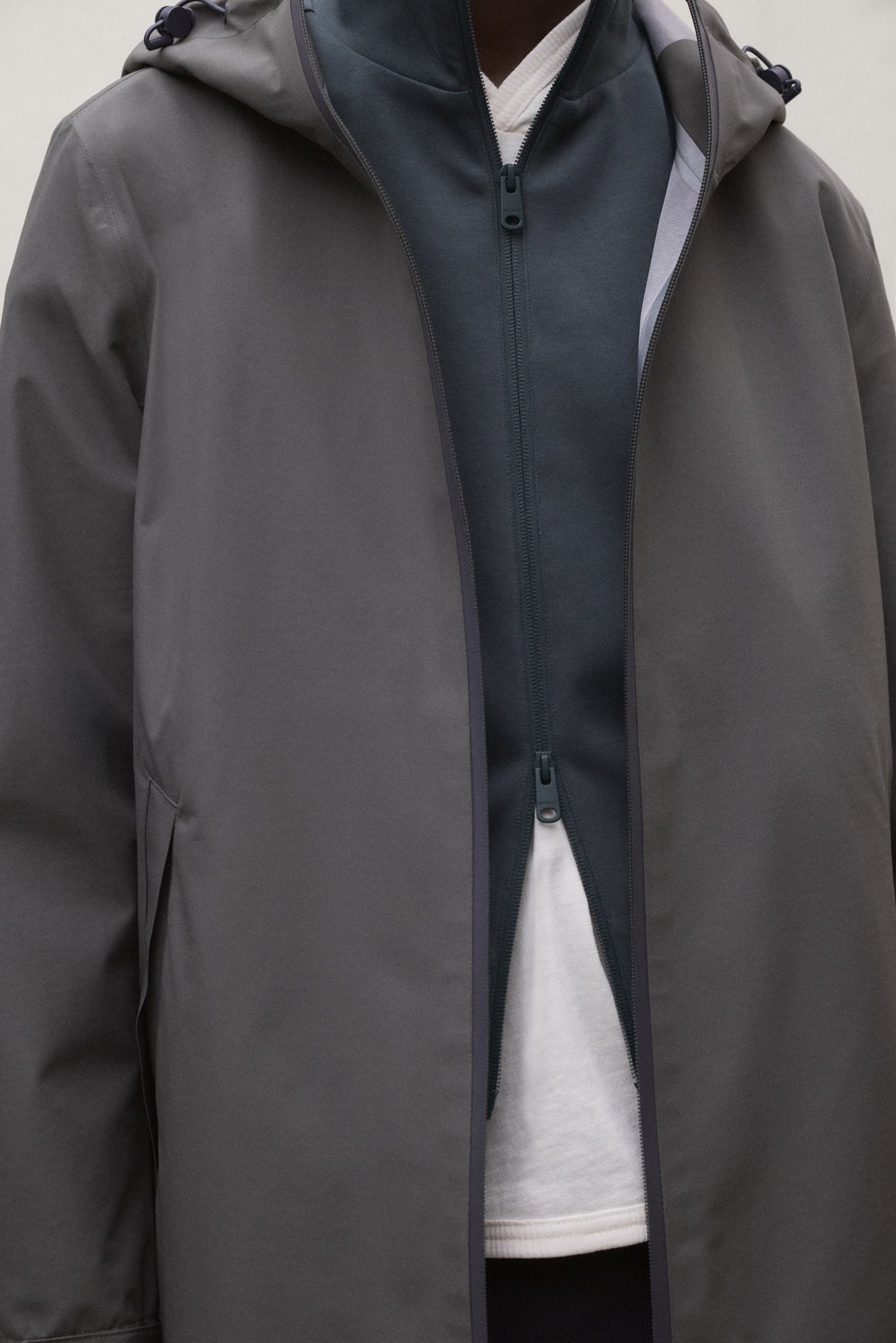 KHAKI DILUVIO JACKET