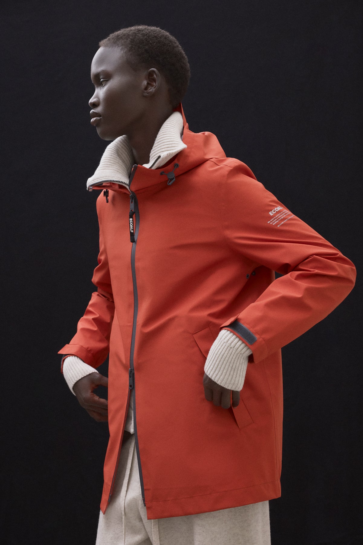 REGENJACKE DILUVIO ORANGE