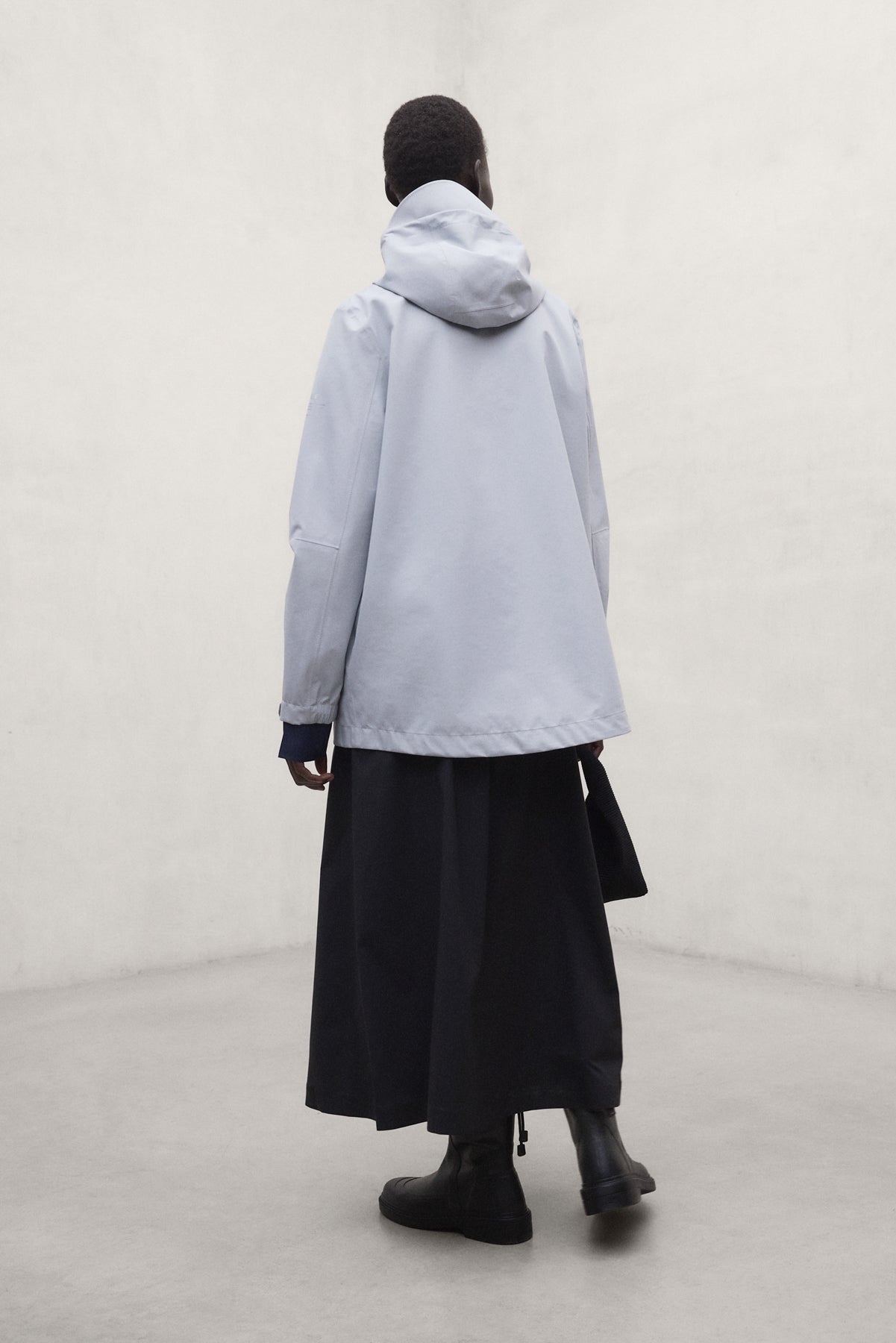 REGENJACKE HELLGRAU