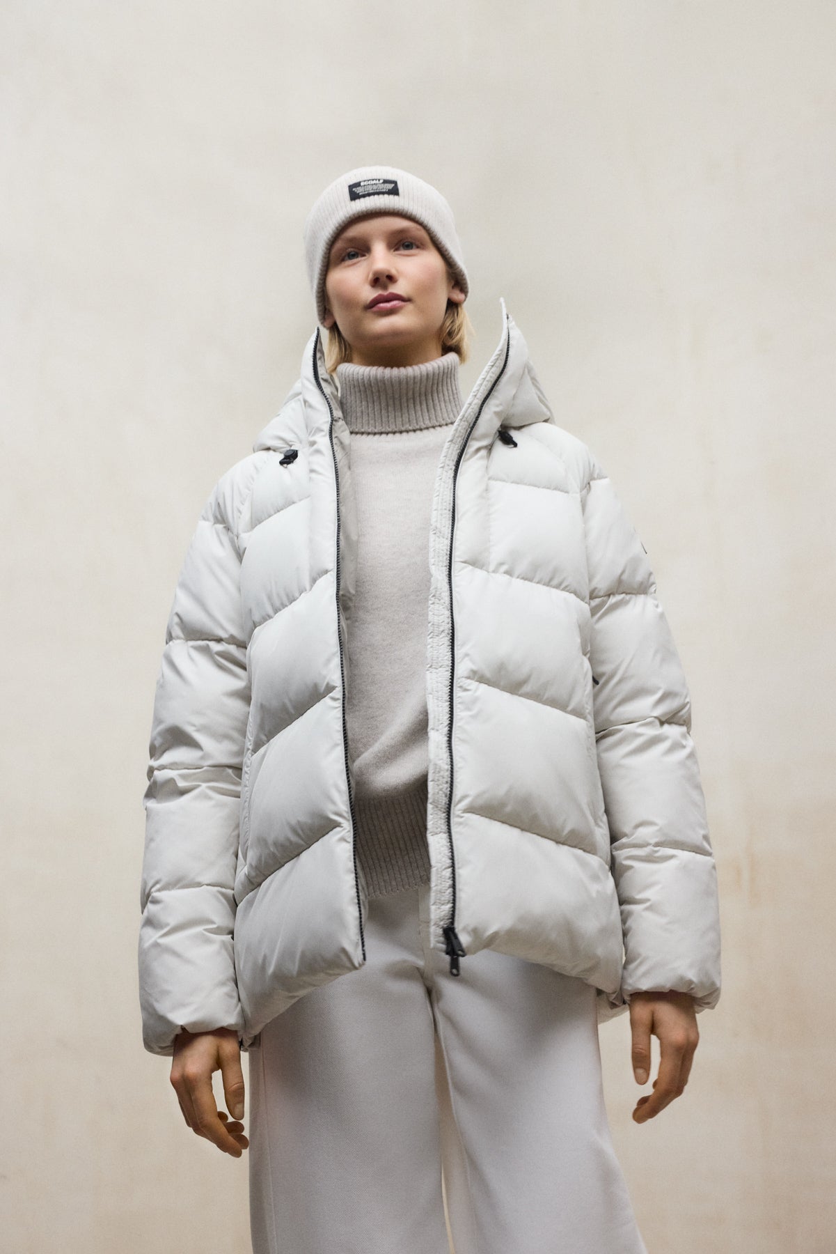 LIGHT GREY FUJI JACKET