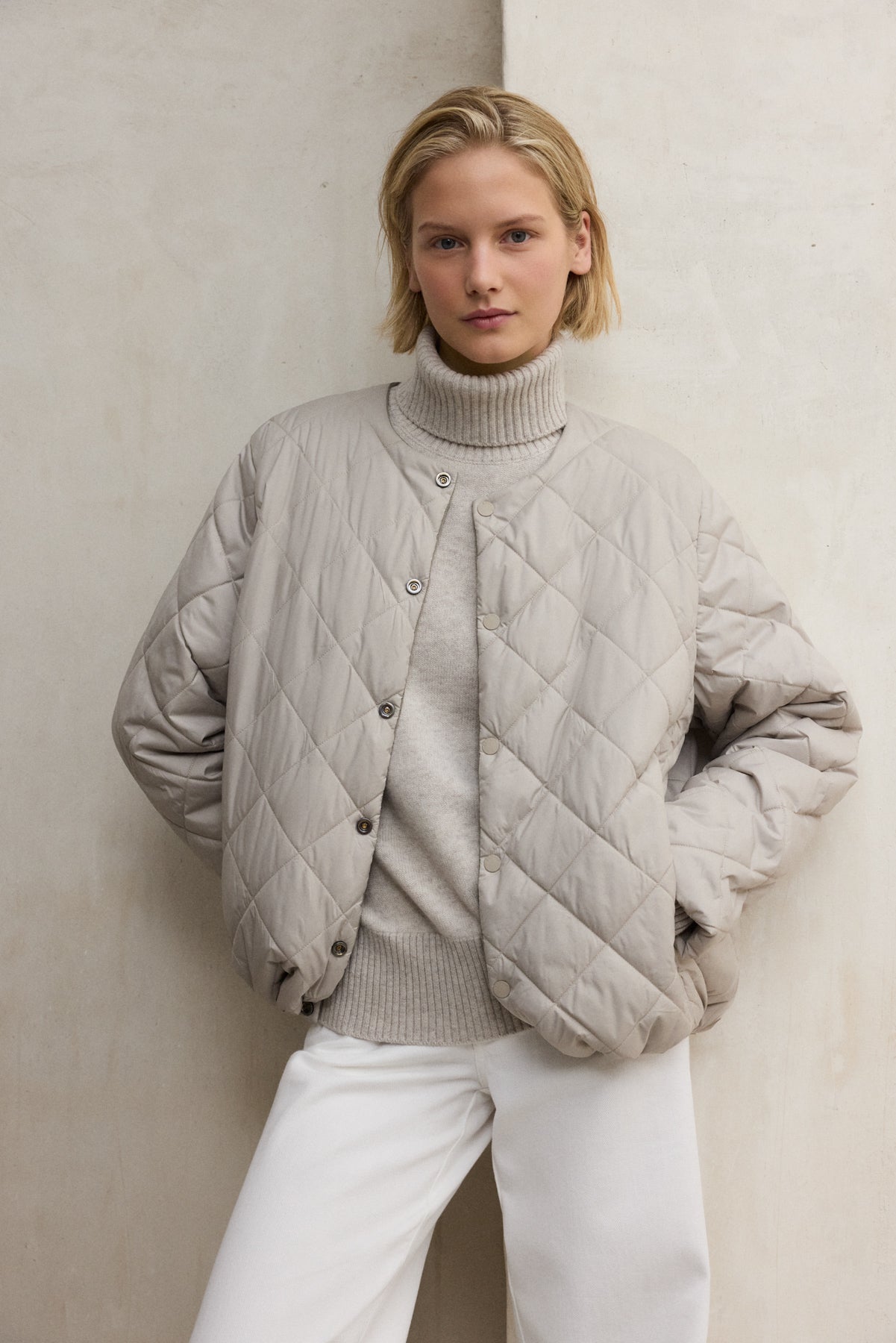 VESTE RÉVERSIBLE GERES BEIGE