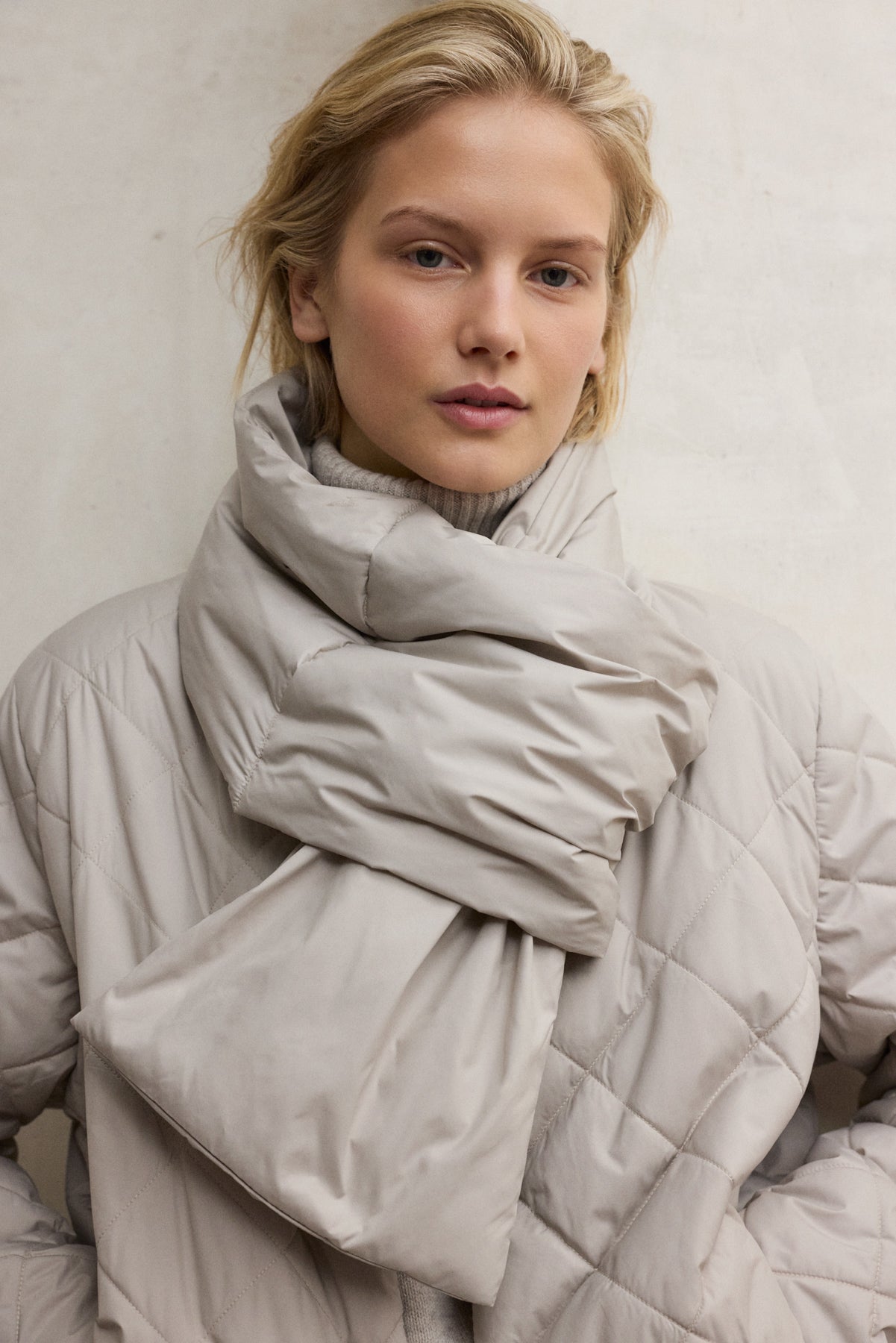 REVERSIBLE BEIGE GERES JACKET