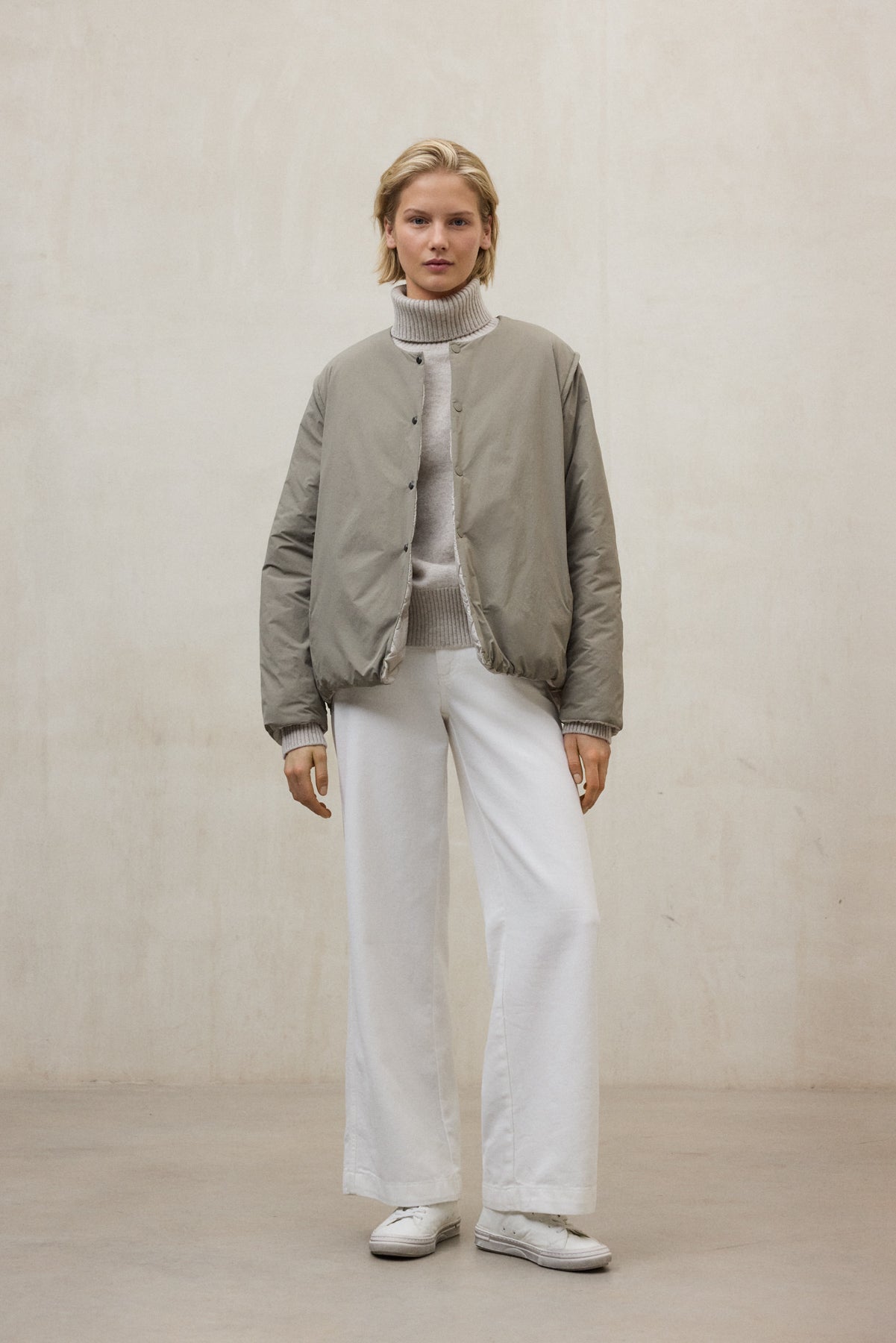 VESTE RÉVERSIBLE GERES BEIGE