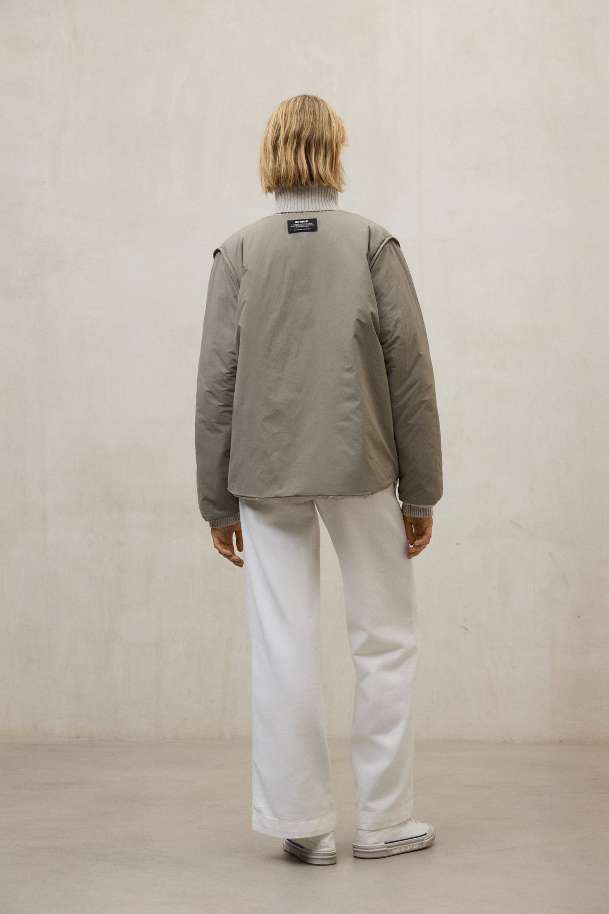 REVERSIBLE BEIGE GERES JACKET