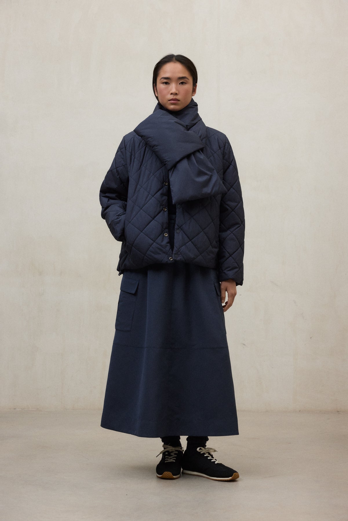 GIACCA REVERSIBILE GERES MARRONE