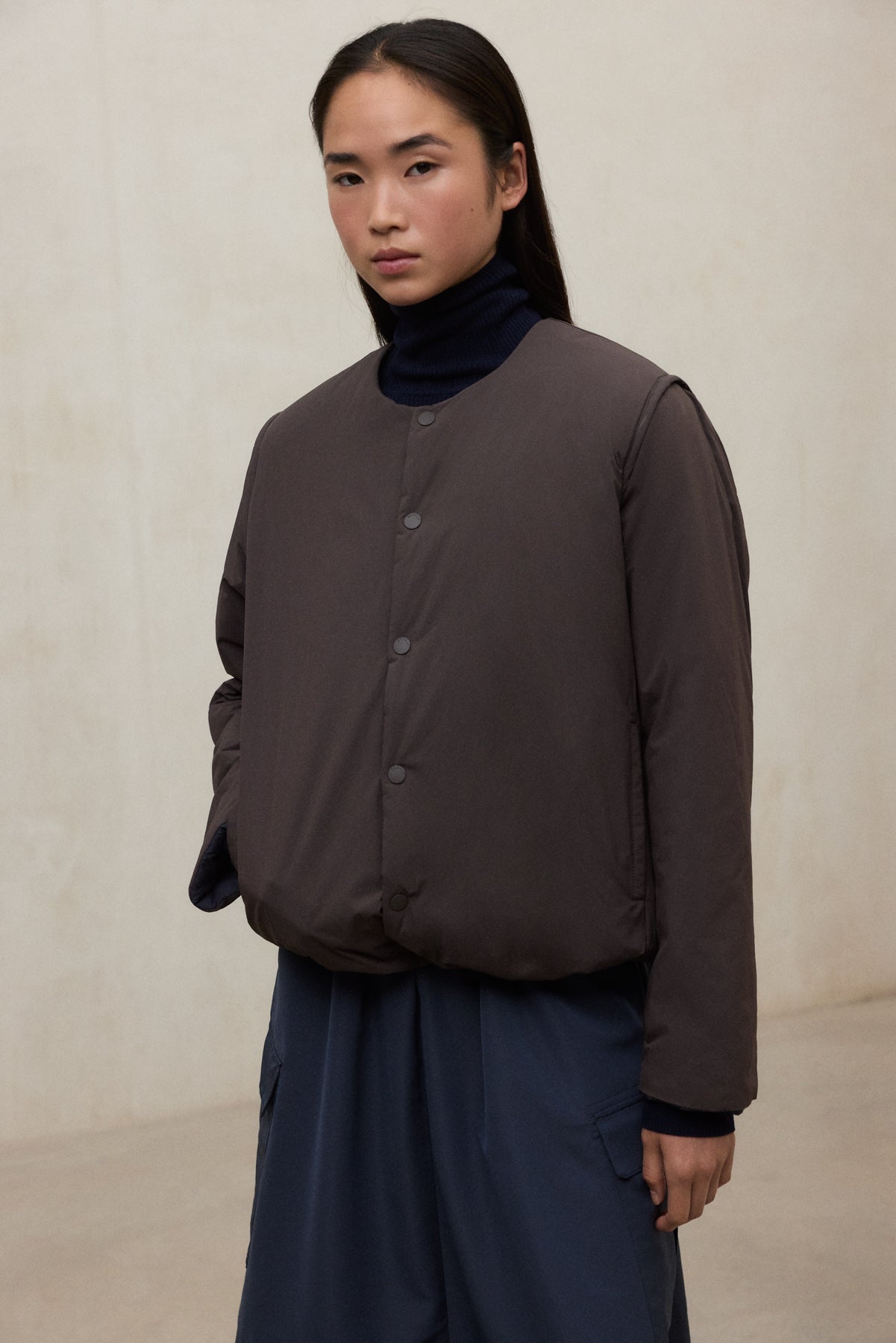 WENDBAR JACKE GERES BRAUN