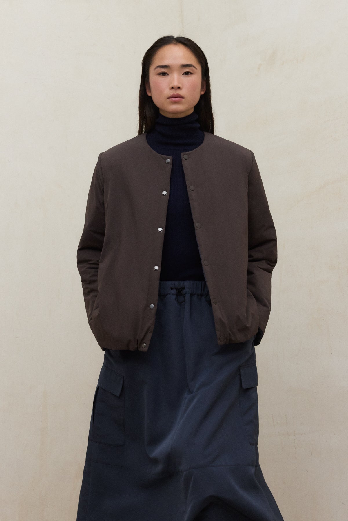 WENDBAR JACKE GERES BRAUN