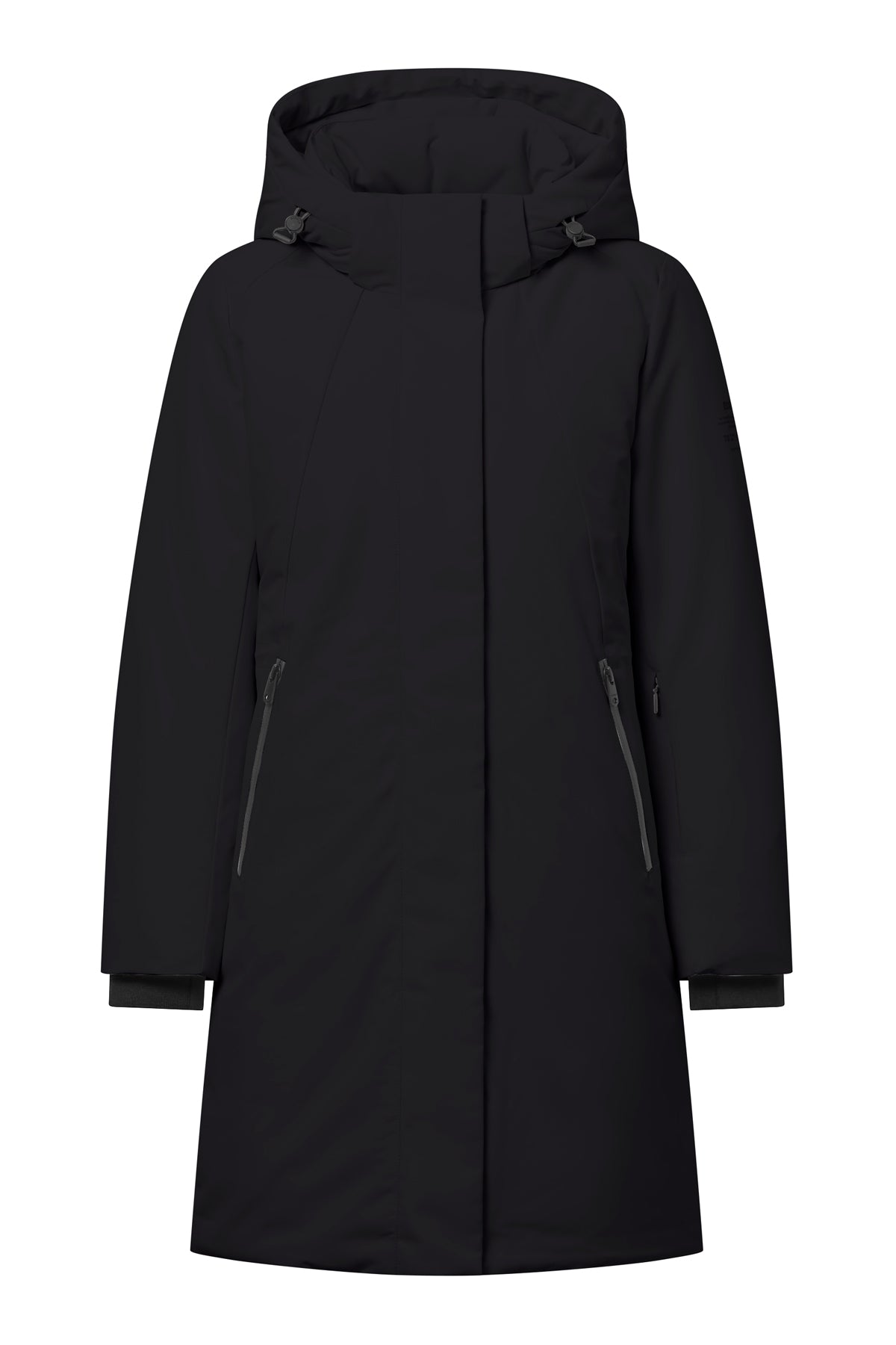 MANTEL GLAMOUR SCHWARZ