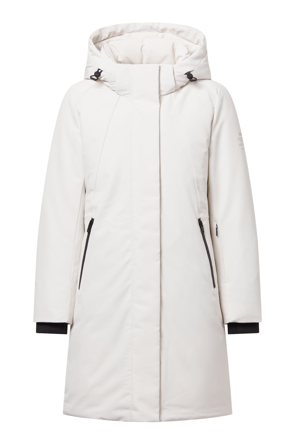 WHITE GLAMOUR COAT
