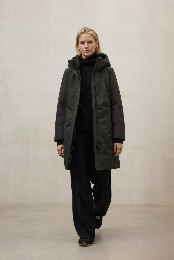 ABRIGO GLAMOUR KHAKI