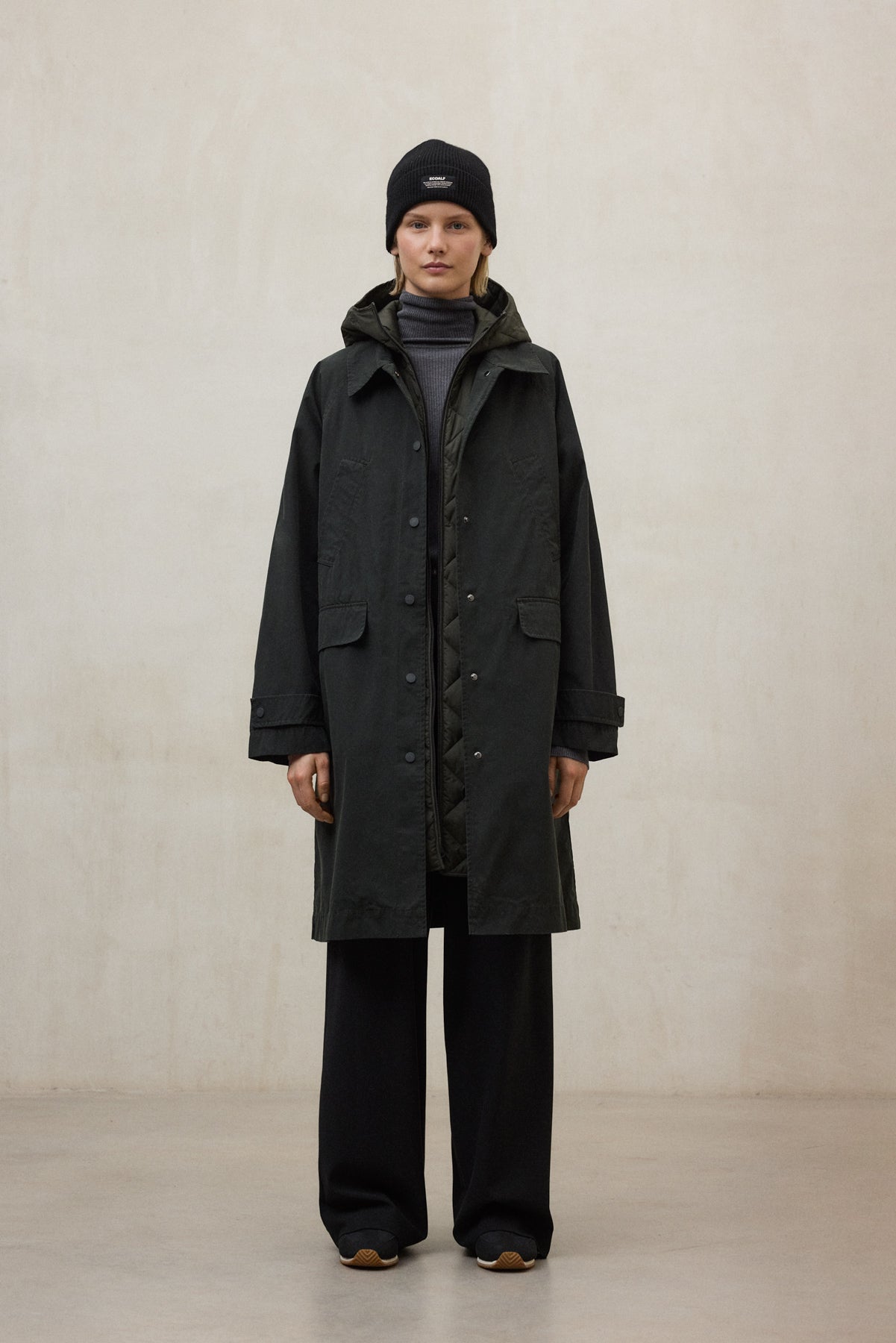 3 IN 1 DARK GREEN HYDEN COAT