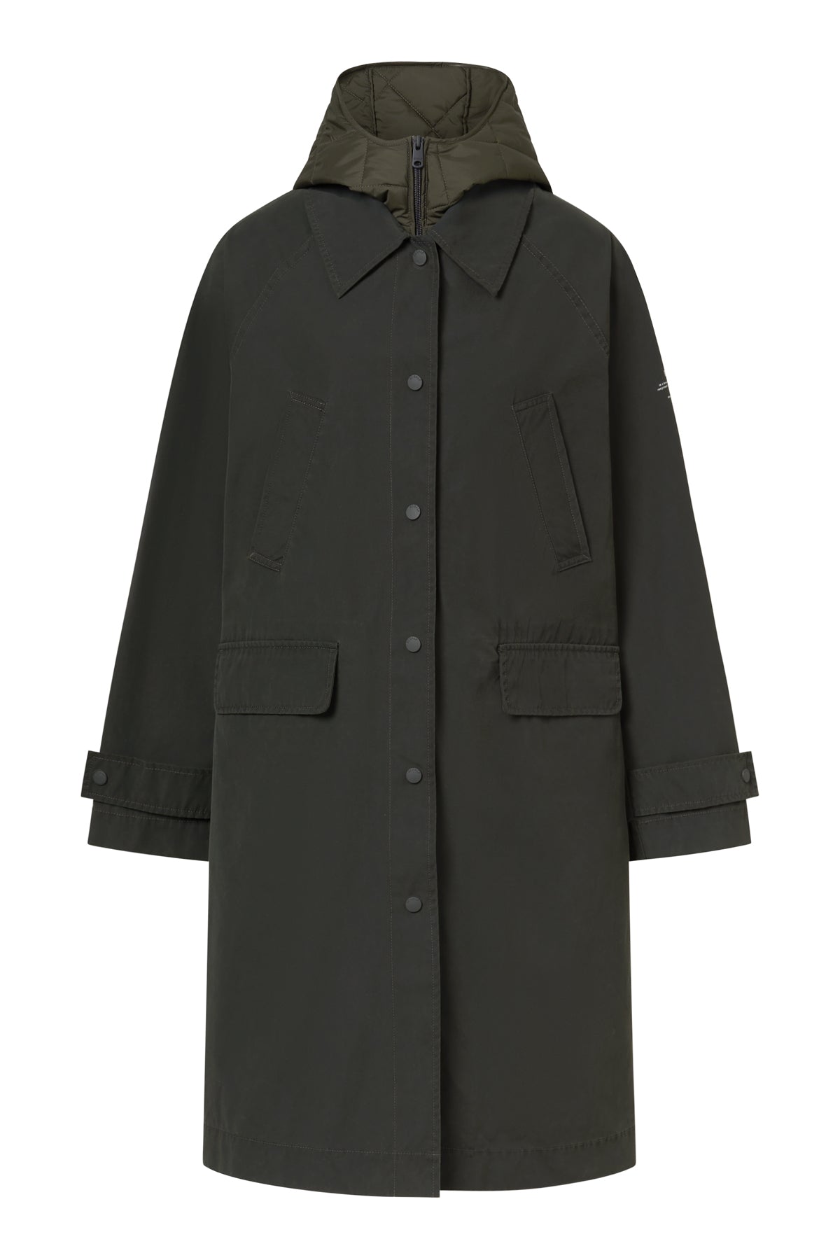 3 IN 1 DARK GREEN HYDEN COAT